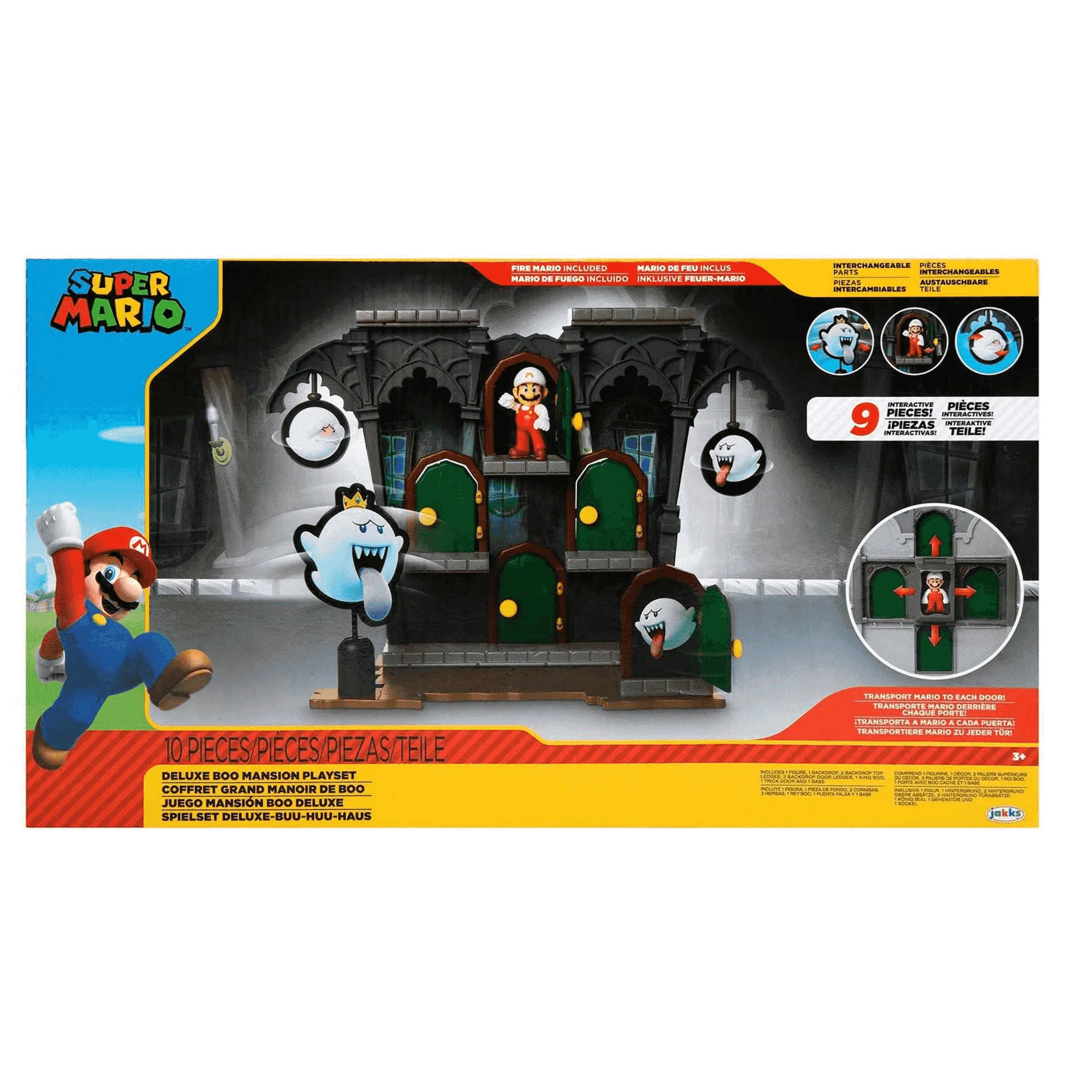 Juego Super Mario Mansion Boo con Figura Deluxe - Image 3