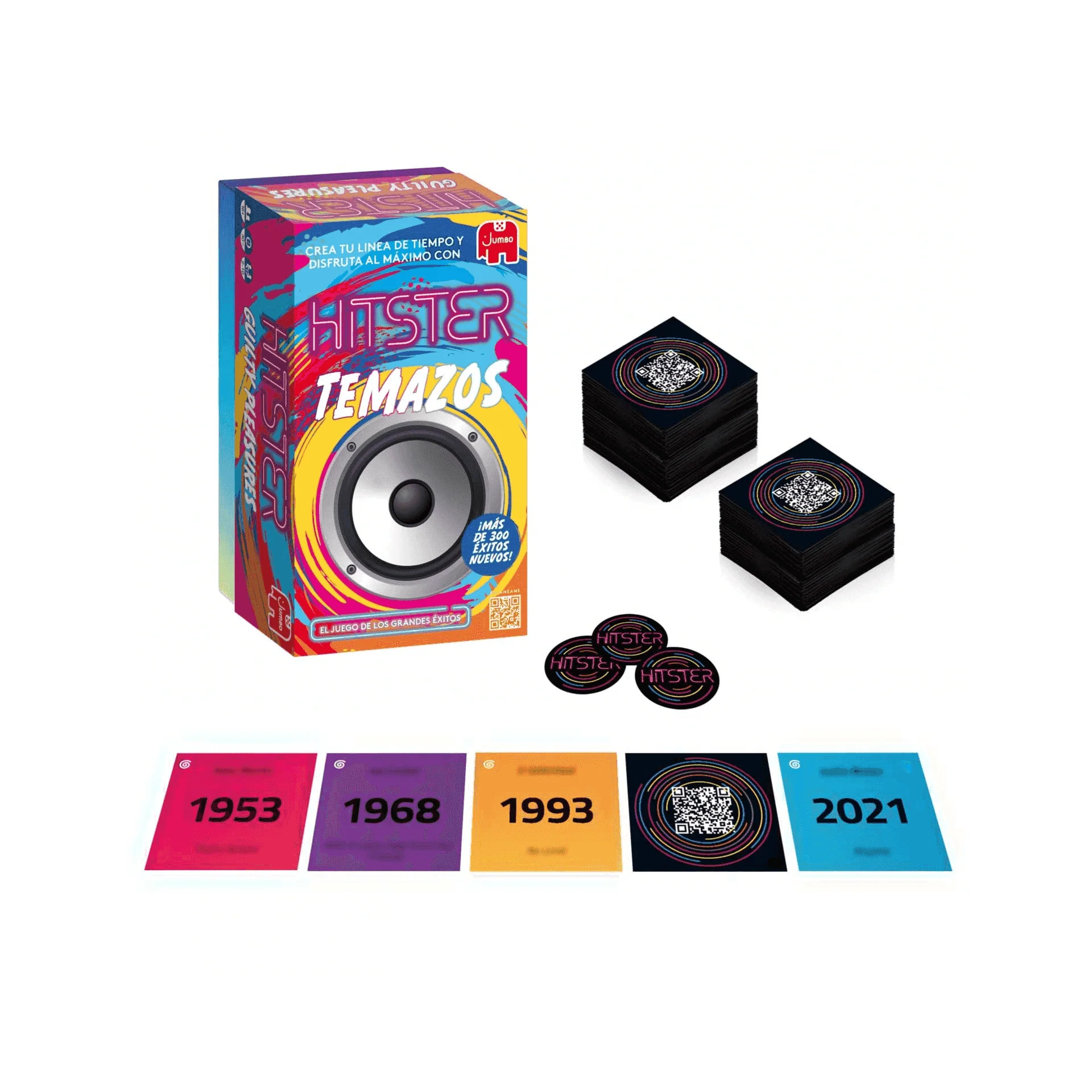 Juegos Hitster Temazos DISET +16 años