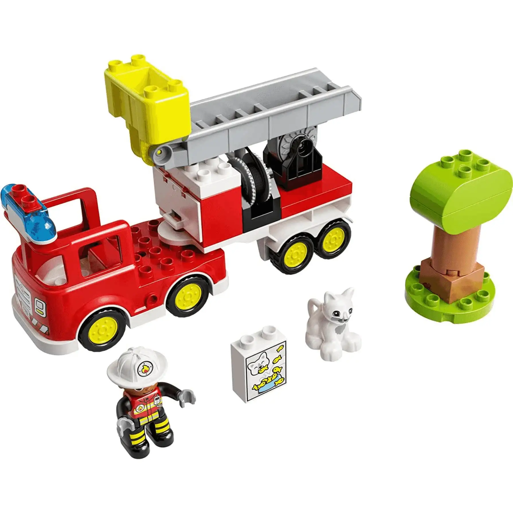 Juguete para construir LEGO DUPLO Rescate 10969 Camión de Bomberos (21 piezas) - Image 2