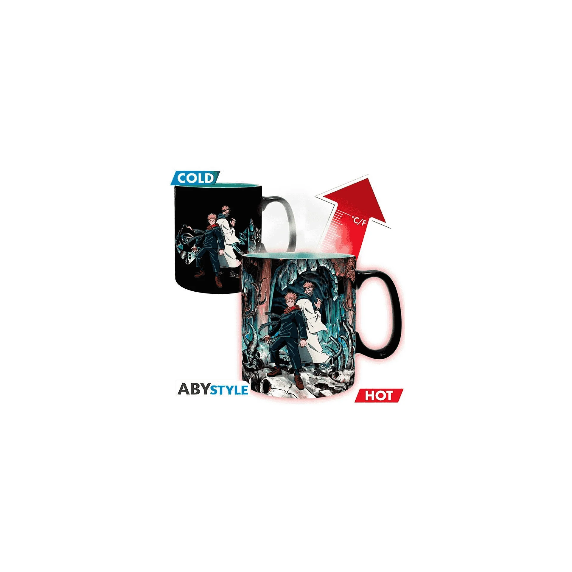 Jujutsu Kaisen- Taza mágica - 460 ml - Itadori & Sukuna x2