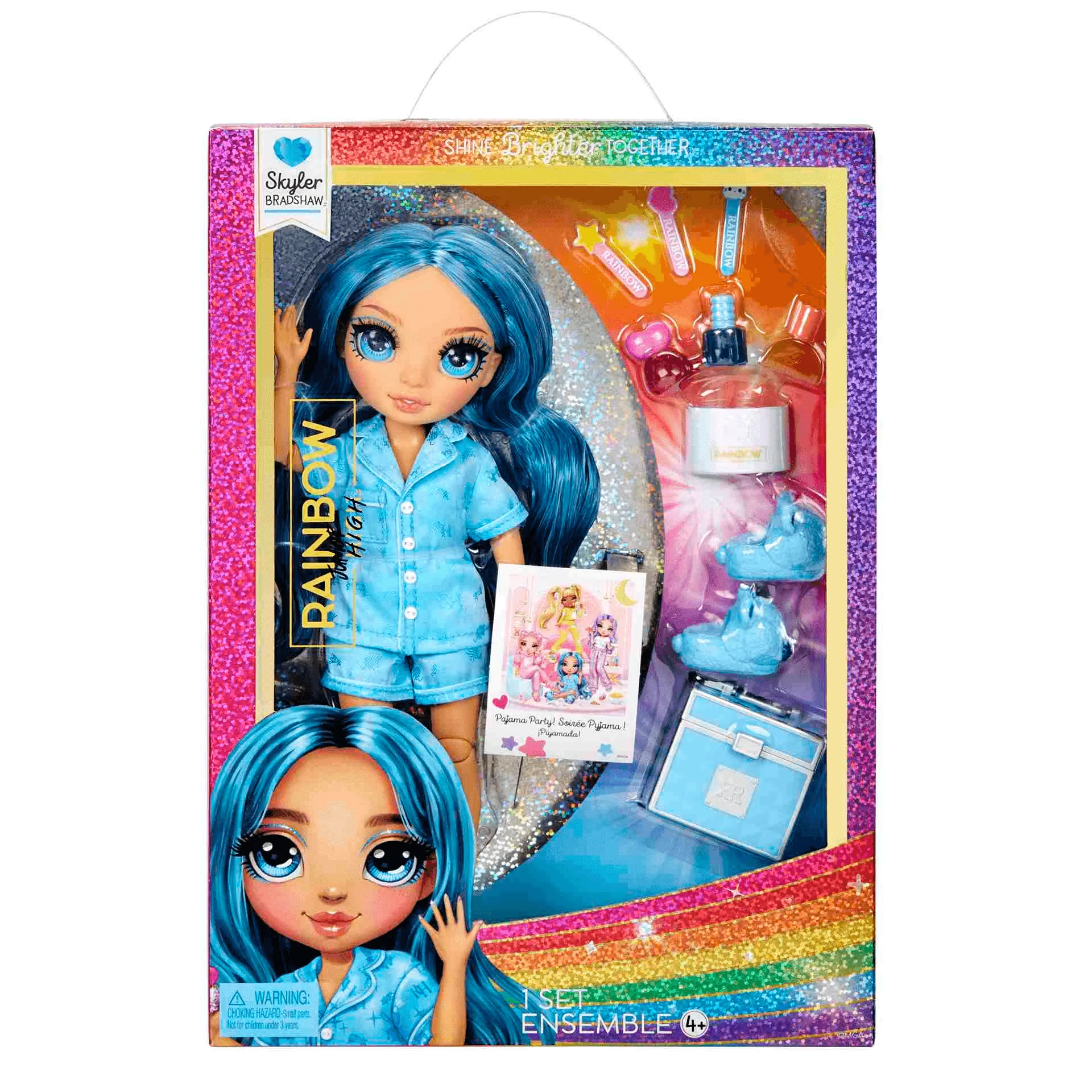 Junior High Muñeca Fiesta De Pijamas Skyler Blue