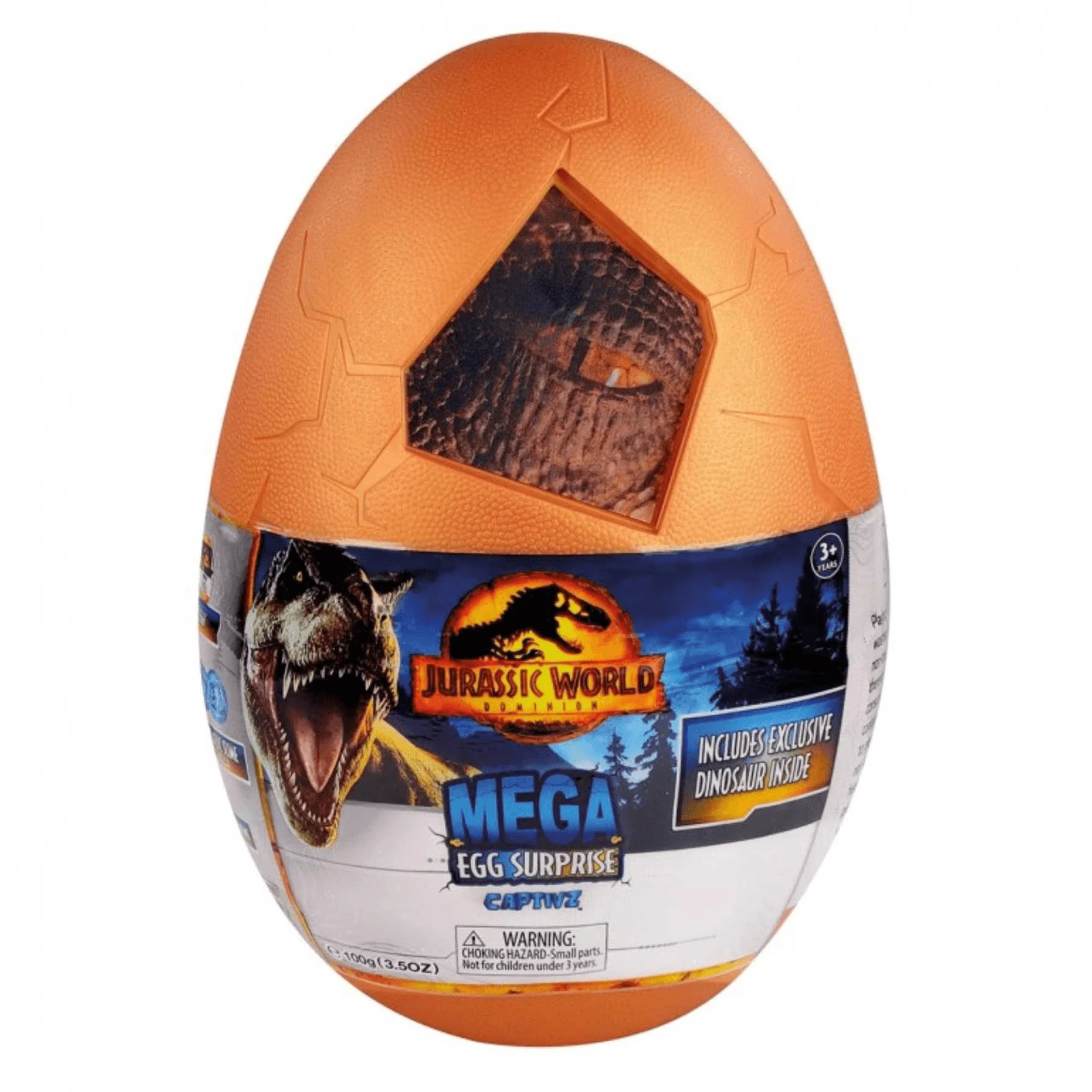 Jurassic Captivz Dominion Mega Huevo Sorpresa Dinosaurio y Accesorios