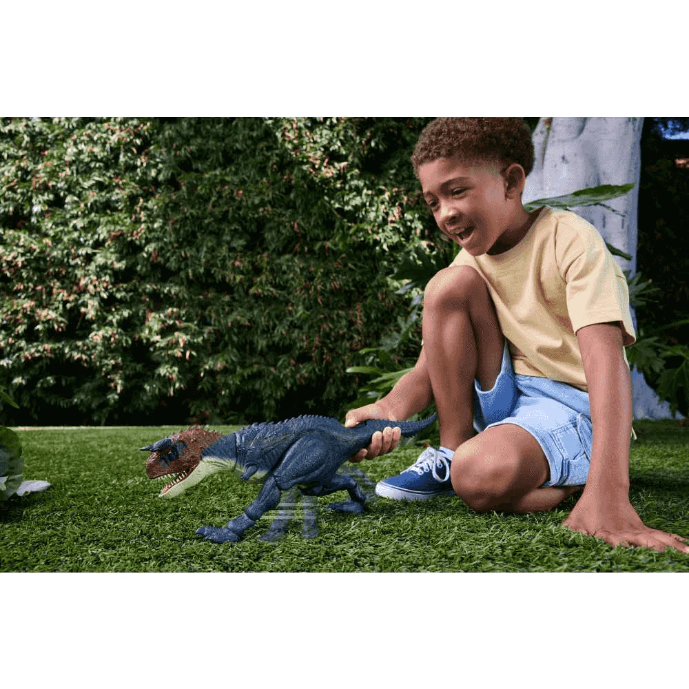 Jurassic World Charge N Chomp Carnotauro Figura de Acción - Image 2