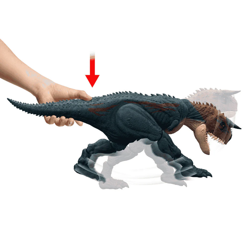Jurassic World Charge N Chomp Carnotauro Figura de Acción - Image 6