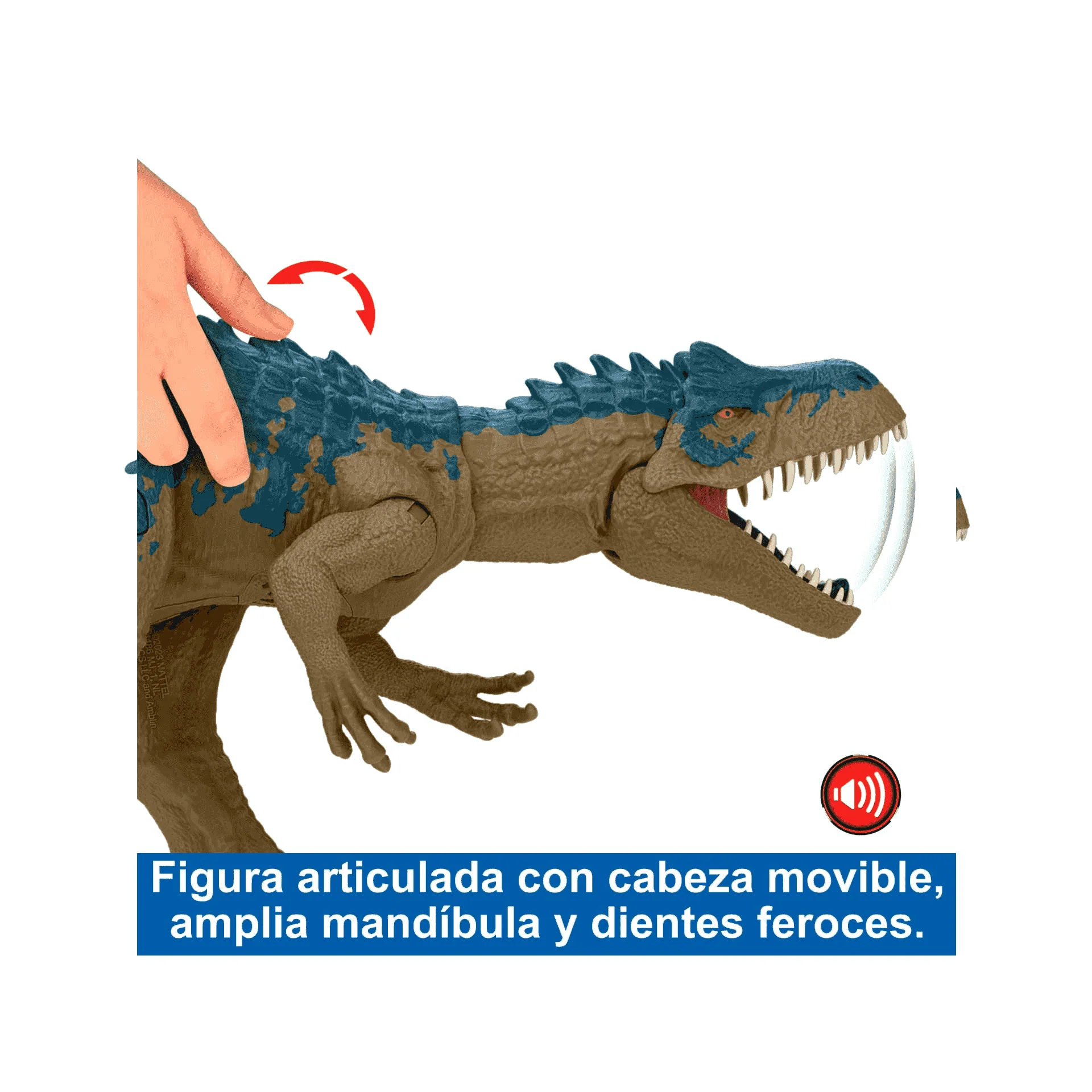 Jurassic World Dinosaurio Allosaurus con Sonidos - Image 3