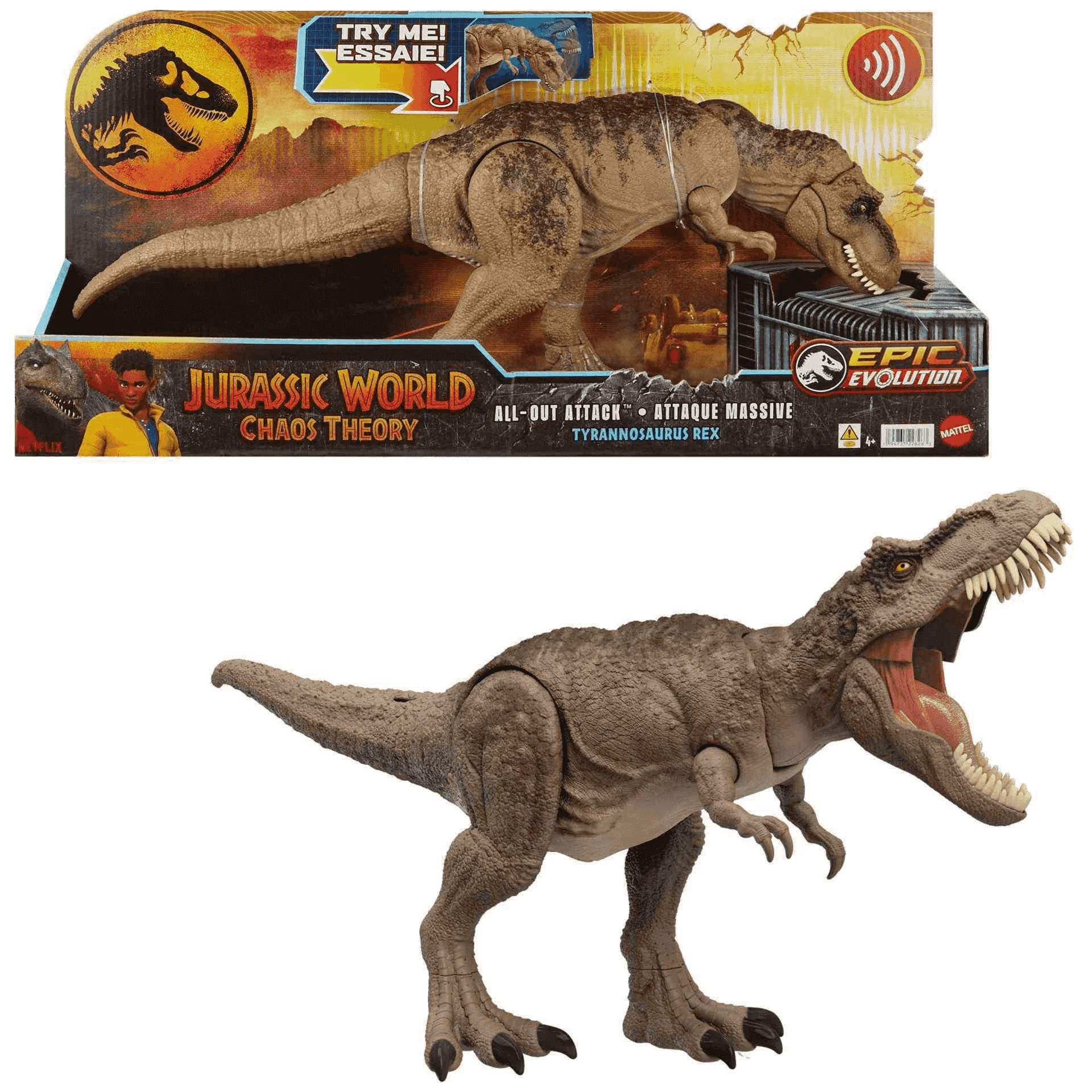 Jurassic World Dinosaurio De Juguete T-R