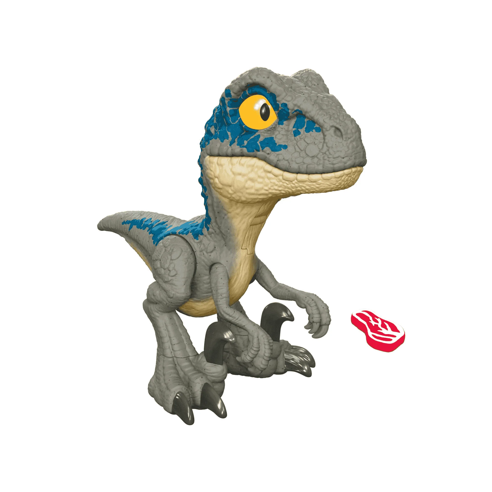 Jurassic World Mega Roar Velociraptor Blue - Image 4