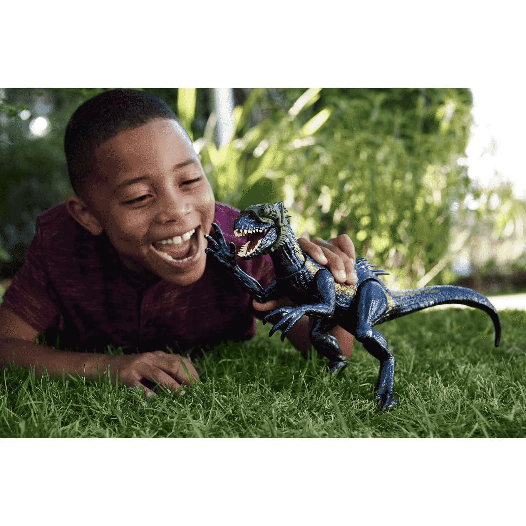 Jurassic World Rastrea y ataca Indoraptor Dinosaurio juguete 4 años - Image 6