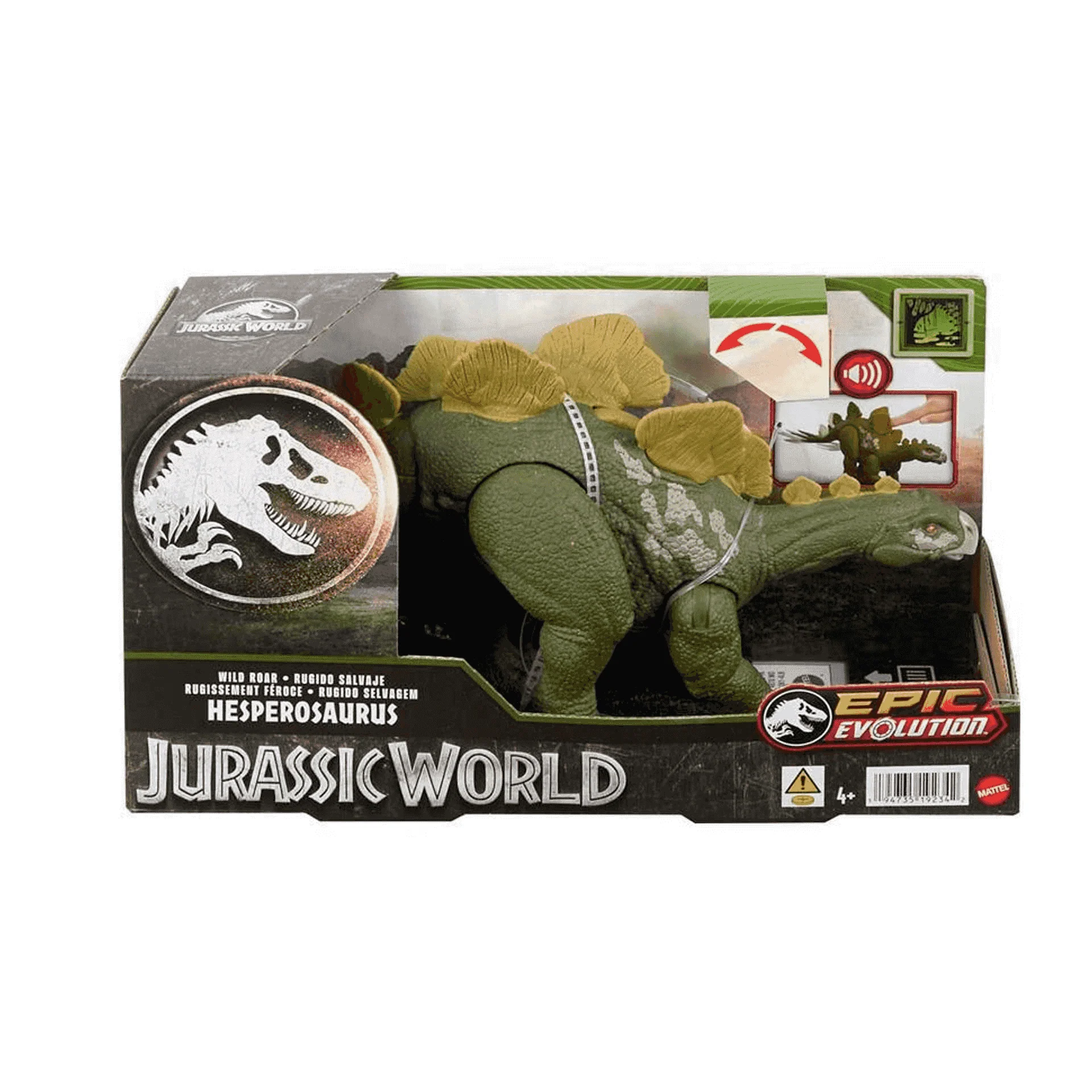 Jurassic World Wild Roar Hesperosaurus Dinosaurio con sonidos - Image 5