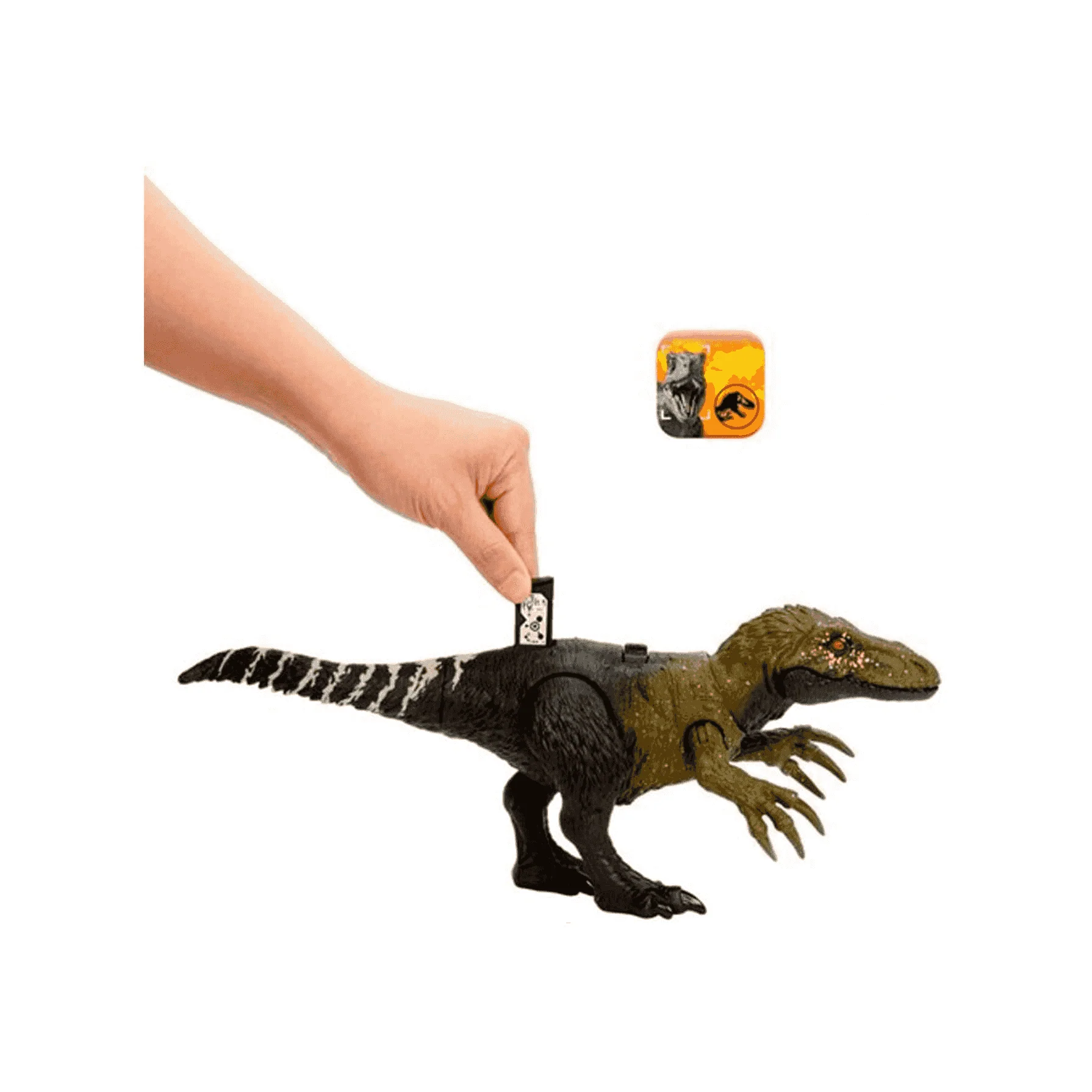 Jurassic World Wild Roar Orkoraptor - Image 2