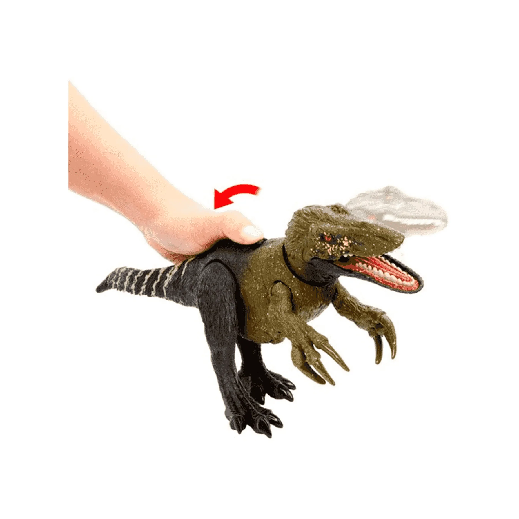 Jurassic World Wild Roar Orkoraptor - Image 3