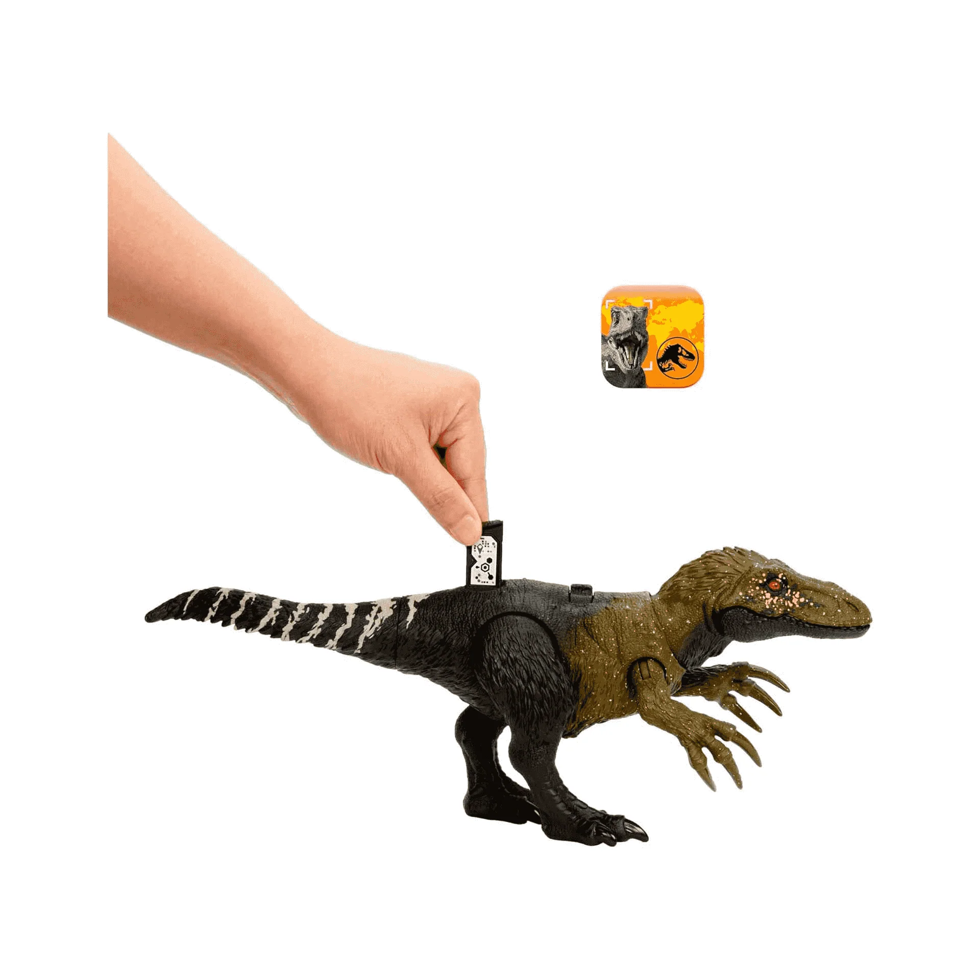 Jurassic World Wild Roar Orkoraptor - Image 4