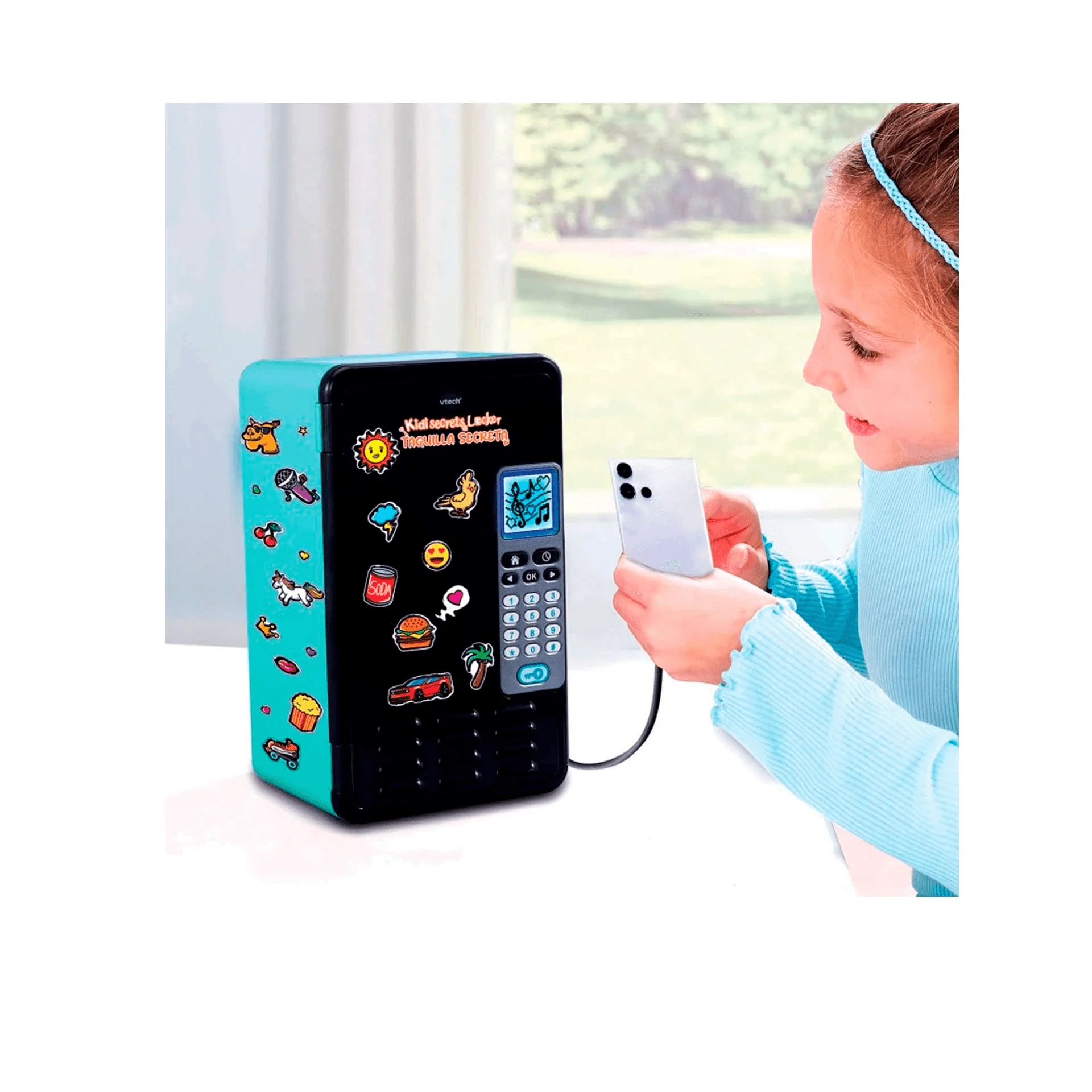 Kidisecrets Locker Caja Secreta Negro de VTech - Image 3