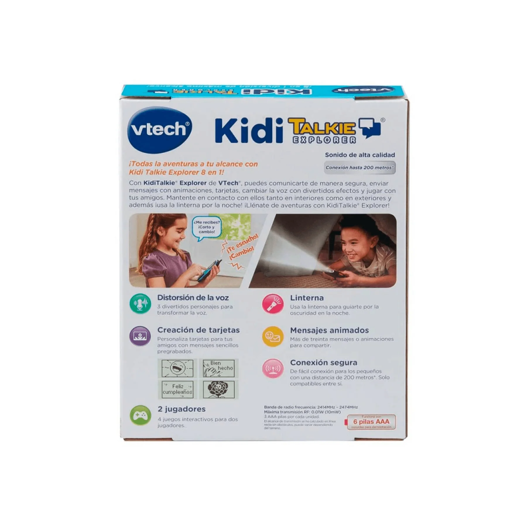 KidiTalkie Explorer - Walkie-Talkie Interactivo de VTech - Image 5