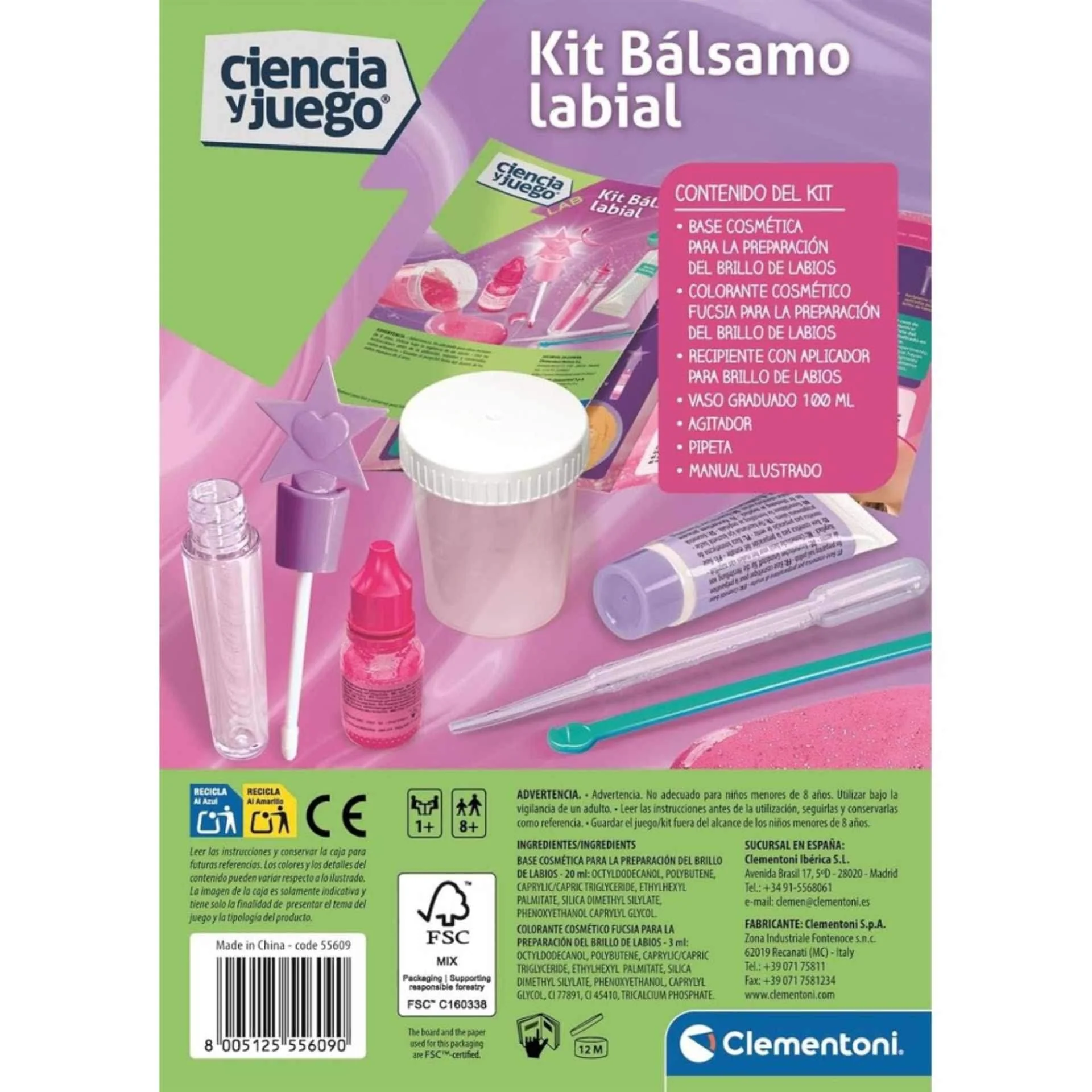 Kit Bálsamo Labial Clementoni | Crea Cosmética Natural en Casa - Image 2