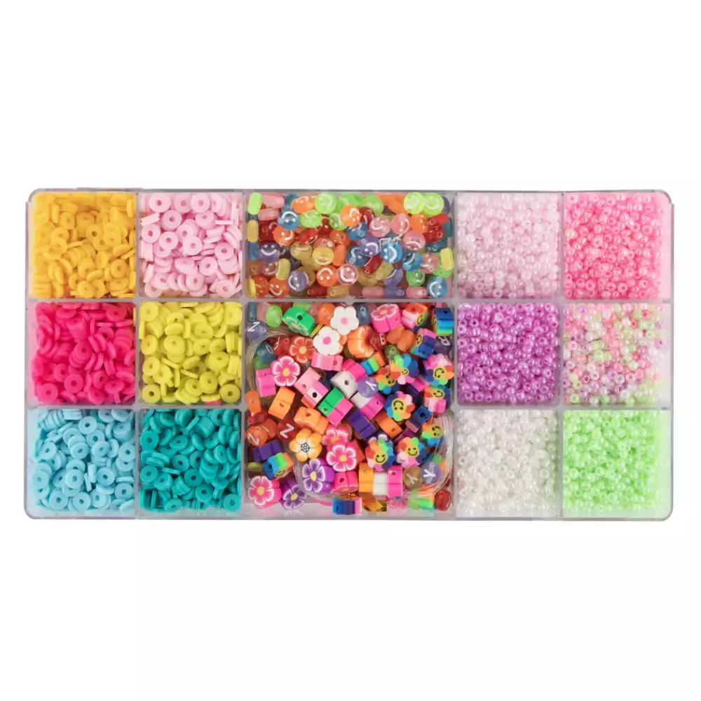 Kit creación de joyas 15 cuentas de colores - Image 2