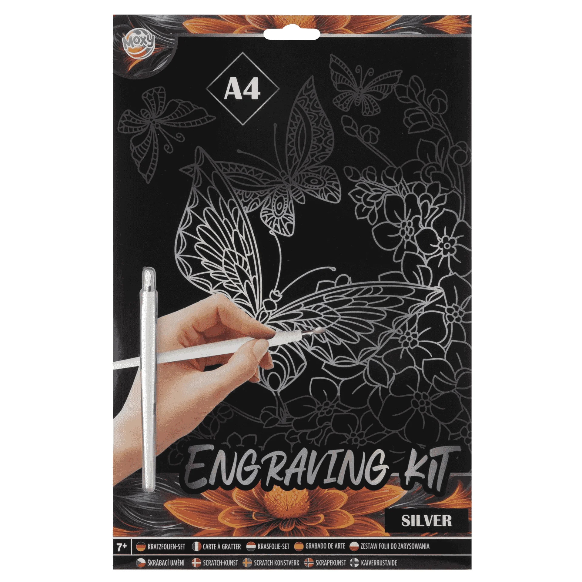 Kit de Arte para Rascar A4 Moxy – 3 Diseños Surtidos - Image 3