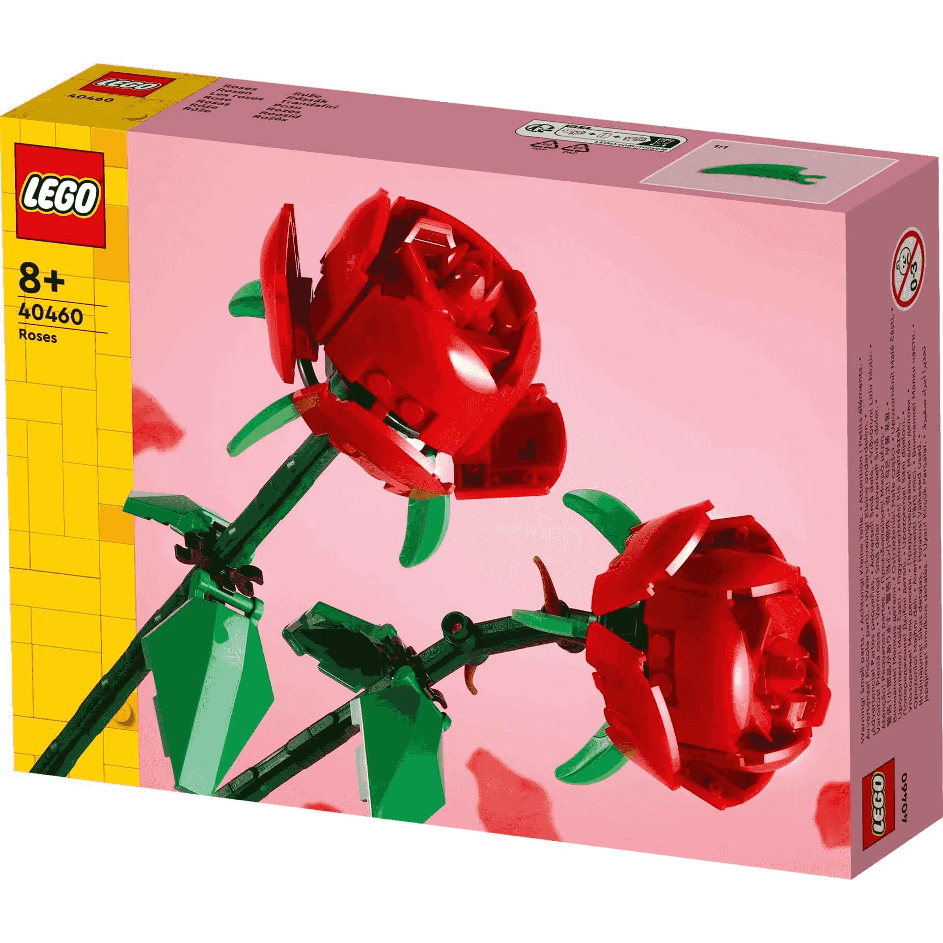 Kit de construcción LEGO 40460 Rosas (120 piezas) - Image 4