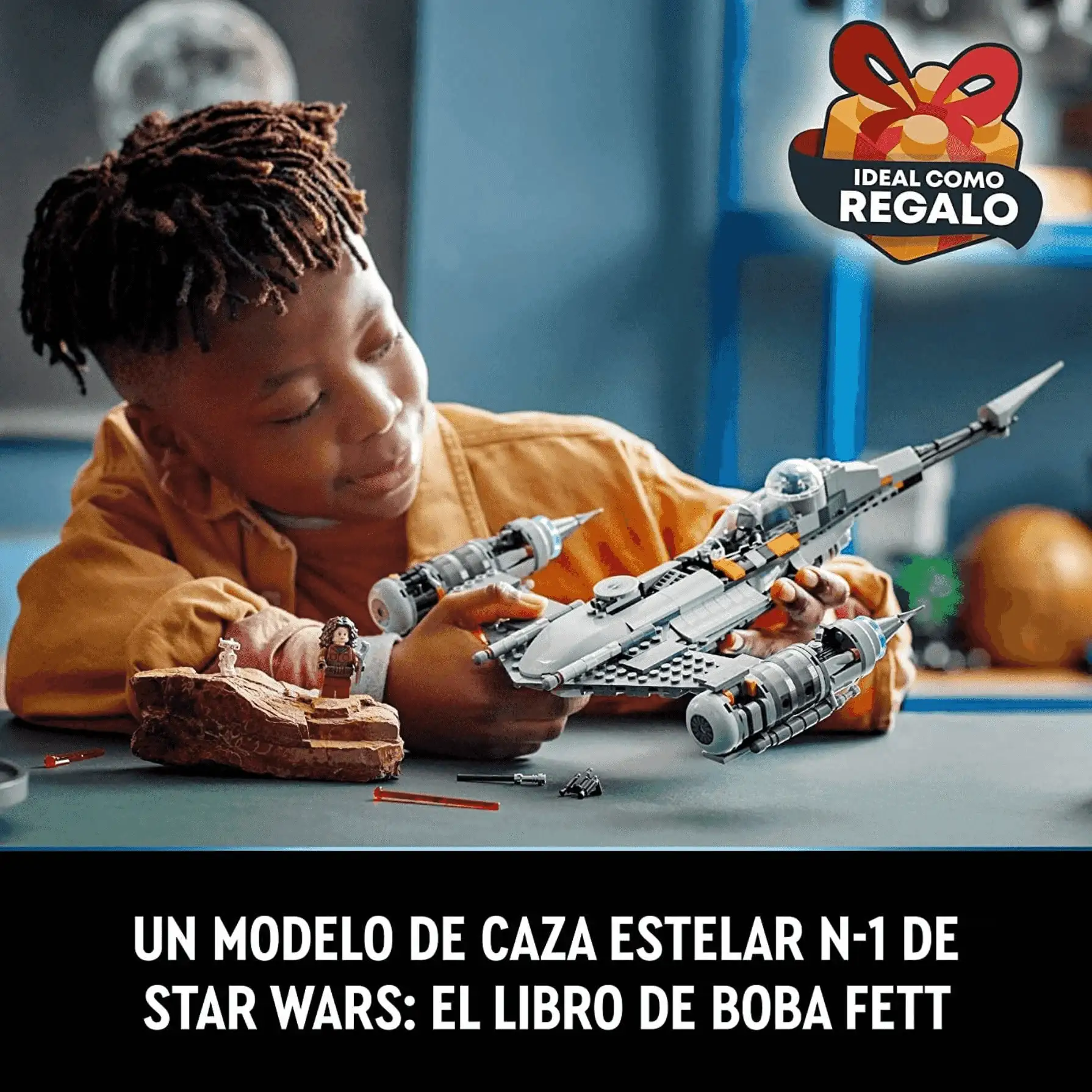 Kit de construcción LEGO Star Wars 75325 Caza Estelar N-1 de The Mandalorian (412 piezas) - Image 3