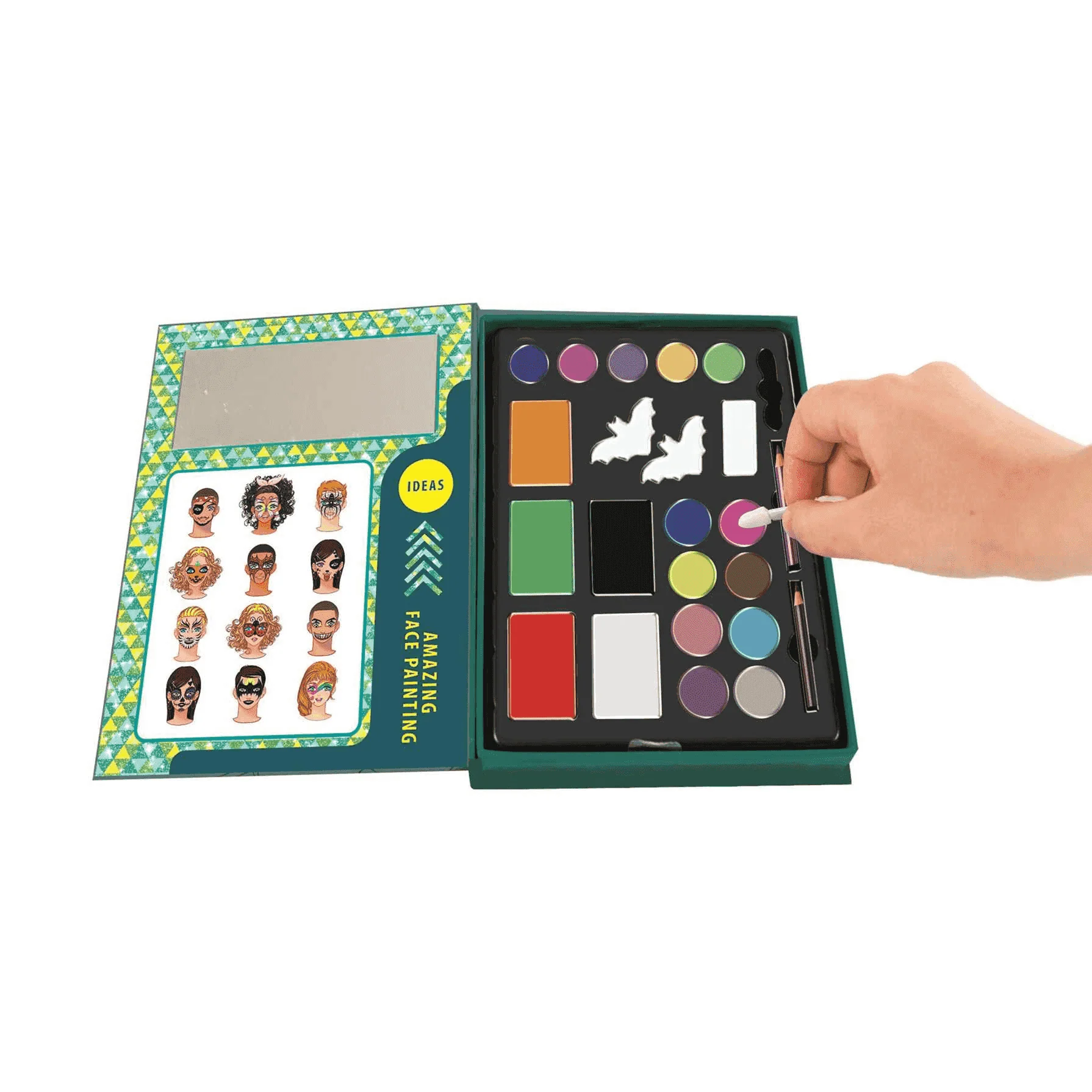 Kit de Maquilaje con Pinturas de Cara - Image 3