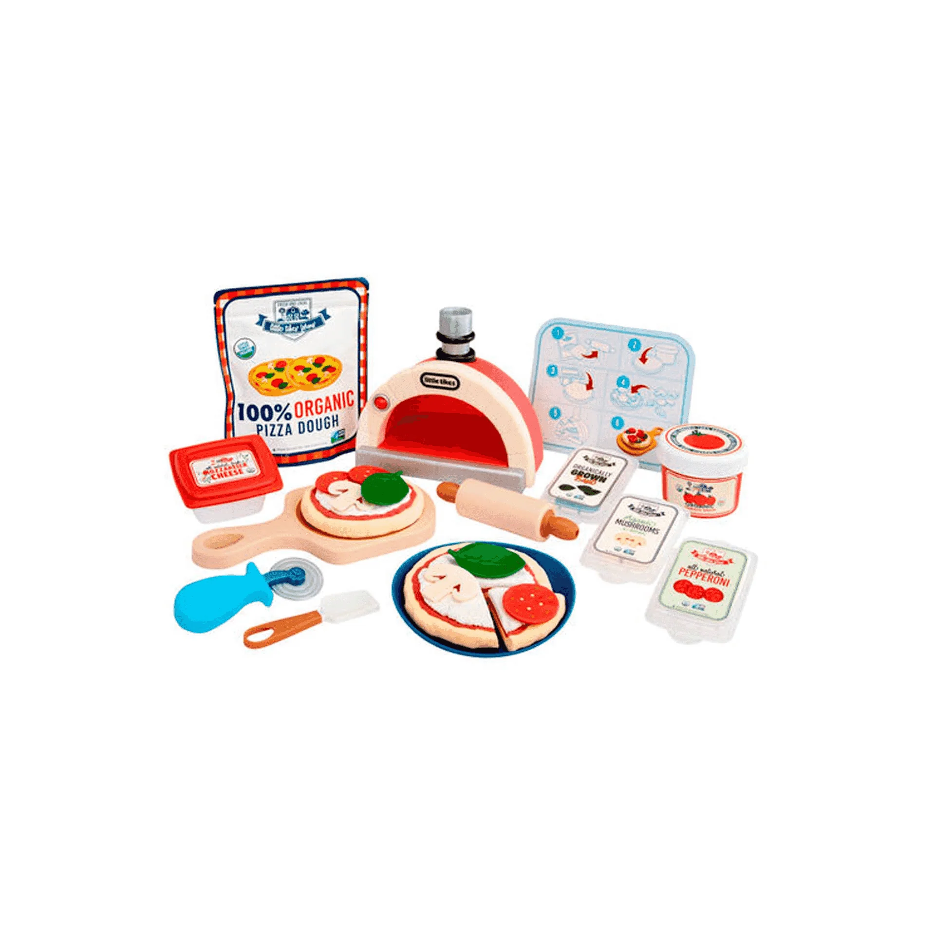 Kit de Pizza Creativa para Chefs ¡Diviértete cocinando! Little Tikes