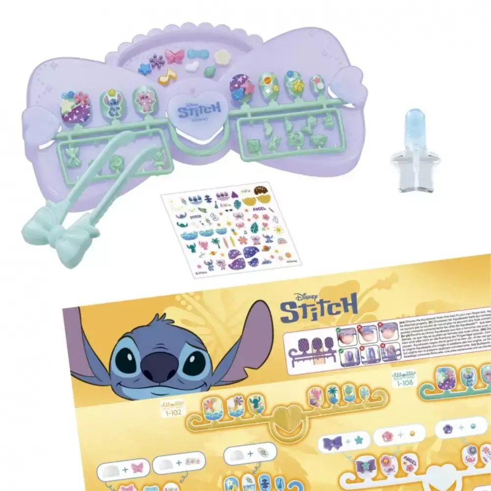 Kit Diseña tus Uñas Stitch – Aquabeads Disney - Image 3