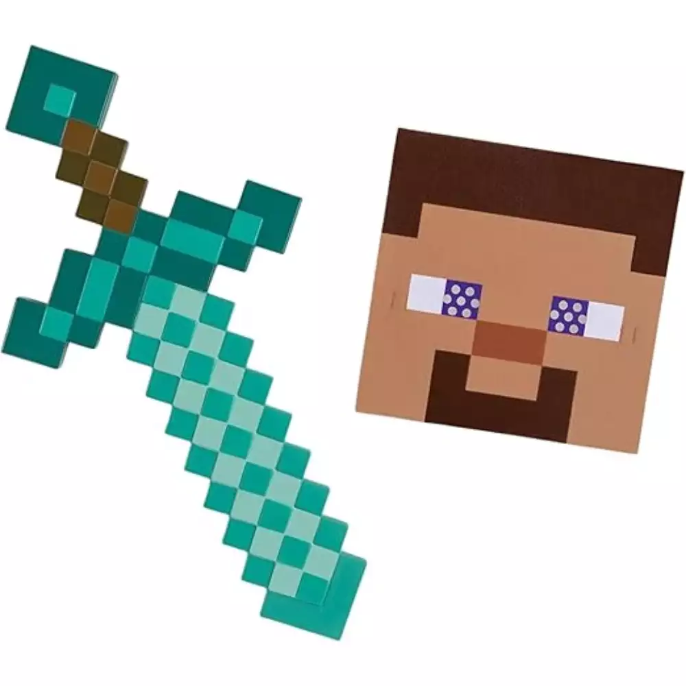 Kit Espada y Máscara Minecraft Jakks Pacific - Image 2