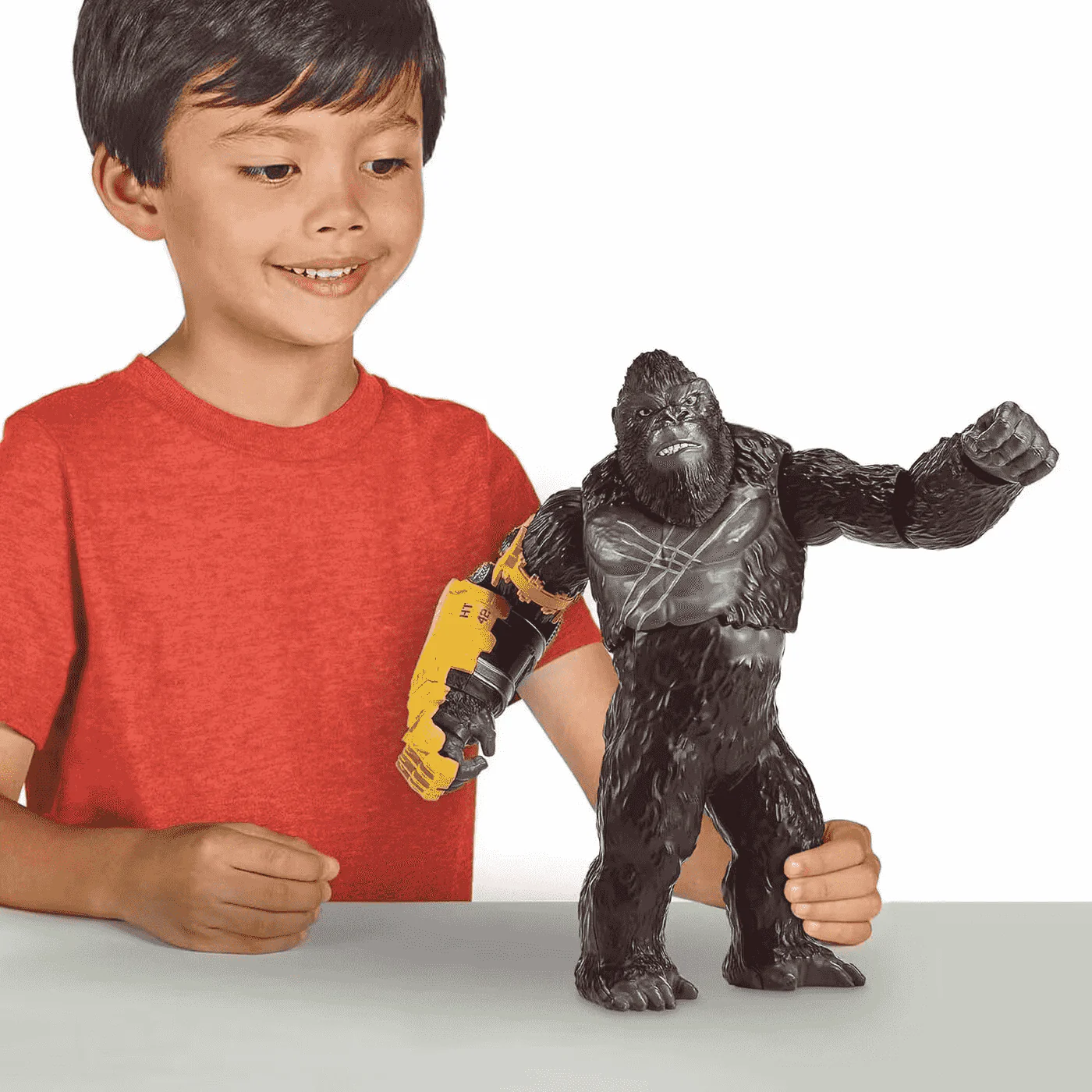 Kong Monsterverse Figura Gigante 28 cm con Ataque de Puñetazo Roll & Battle - Image 4