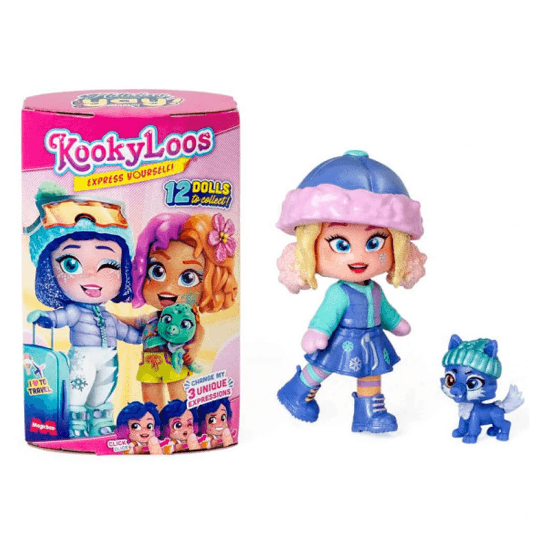 Kookyloos Holiday Yay Surprise Doll