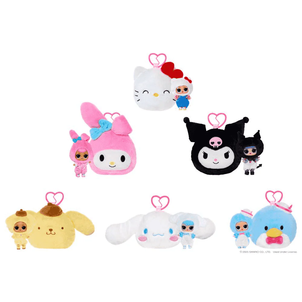 L.O.L. Surprise Loves Hello Kitty & Friends – Muñeca de peluche sorpresa coleccionable (6+ años) | M