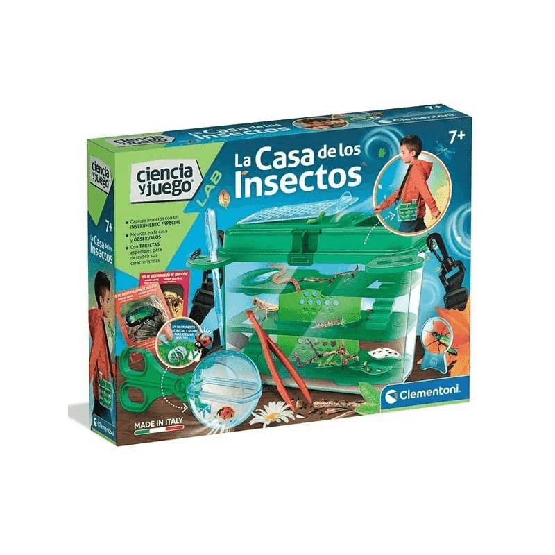 La Casa de los Insectos Clementoni | Juego Educativo para Explorar la Naturaleza | Desde 8 Años