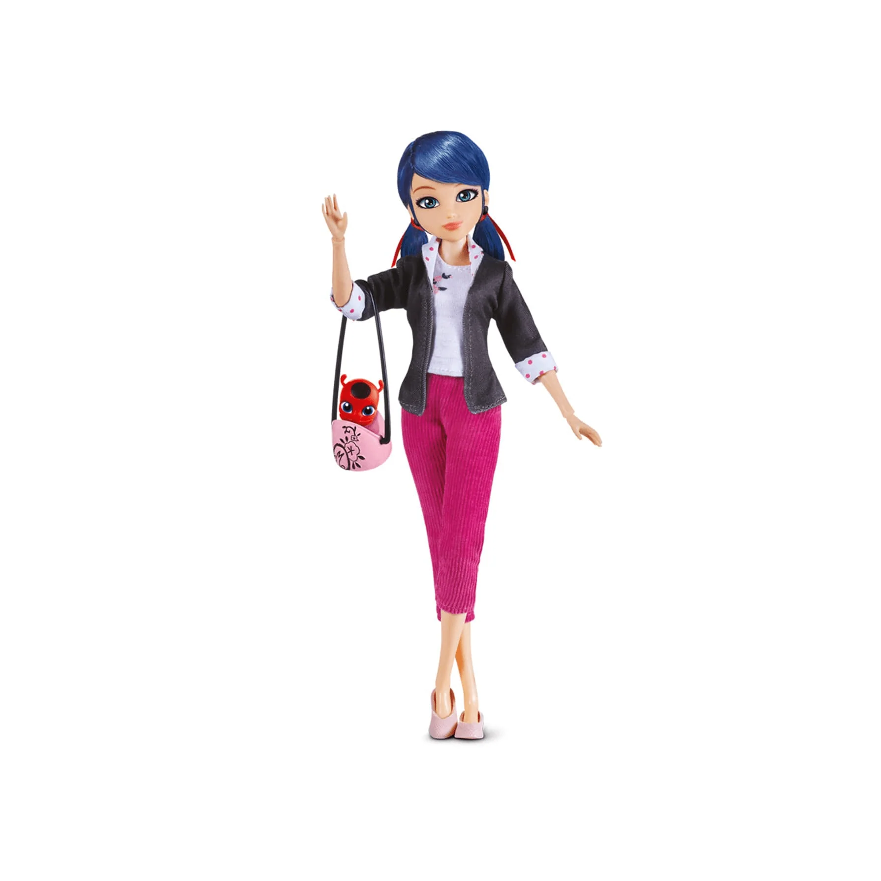 Ladybug- Muñeca Marinette de Miraculous – ¡La heroína de París!