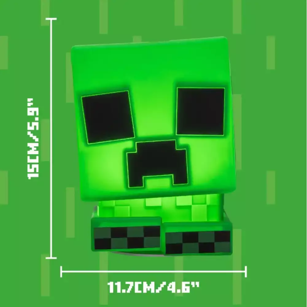 Lámpara Creeper SquishyGlo Minecraft 15 cm - Image 4