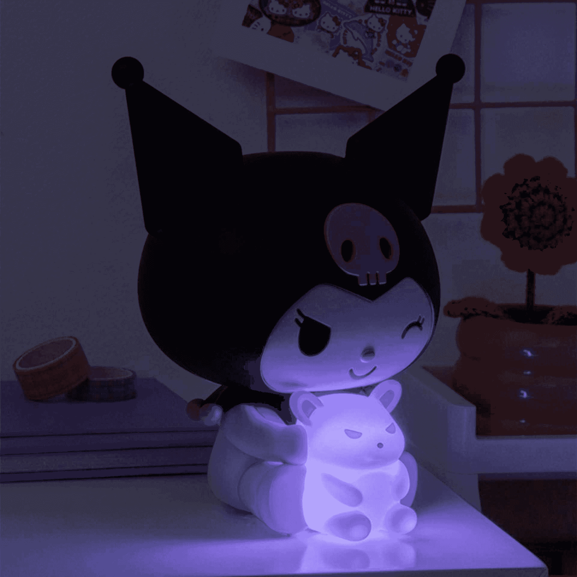 Lámpara Decorativa Kuromi GloBuddies de Paladone - Image 4