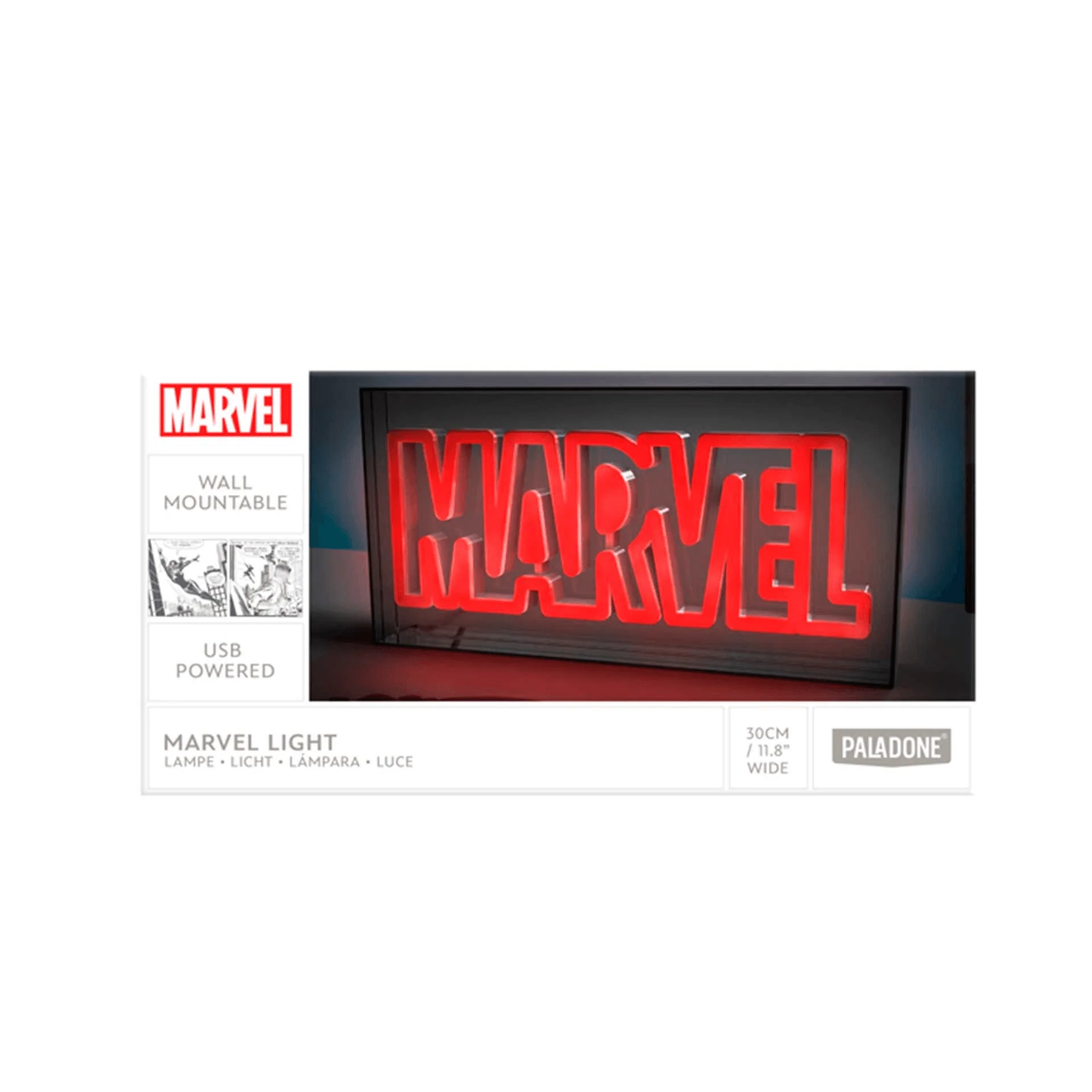 Lámpara LED de neón del Logo de Marvel - Image 2