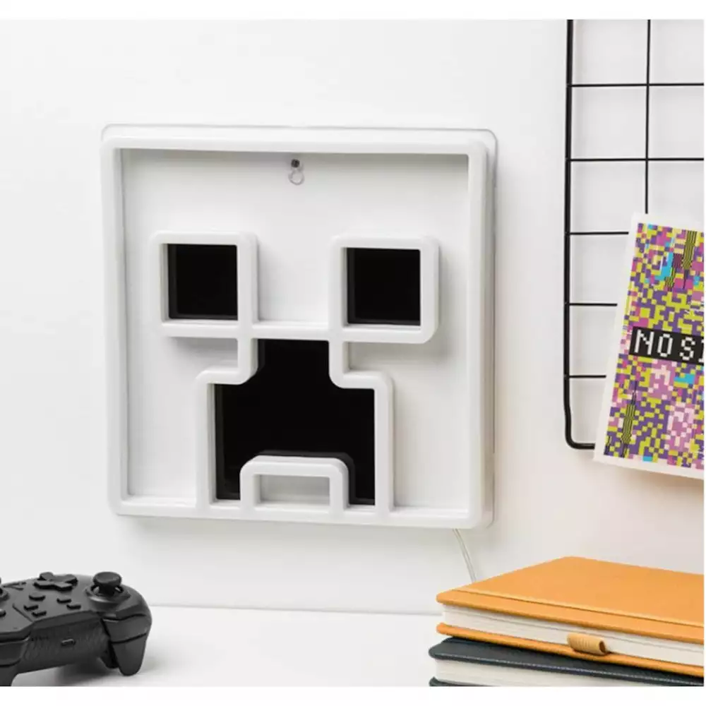 Lámpara LED neón Creeper Minecraft 25 cm - Image 2