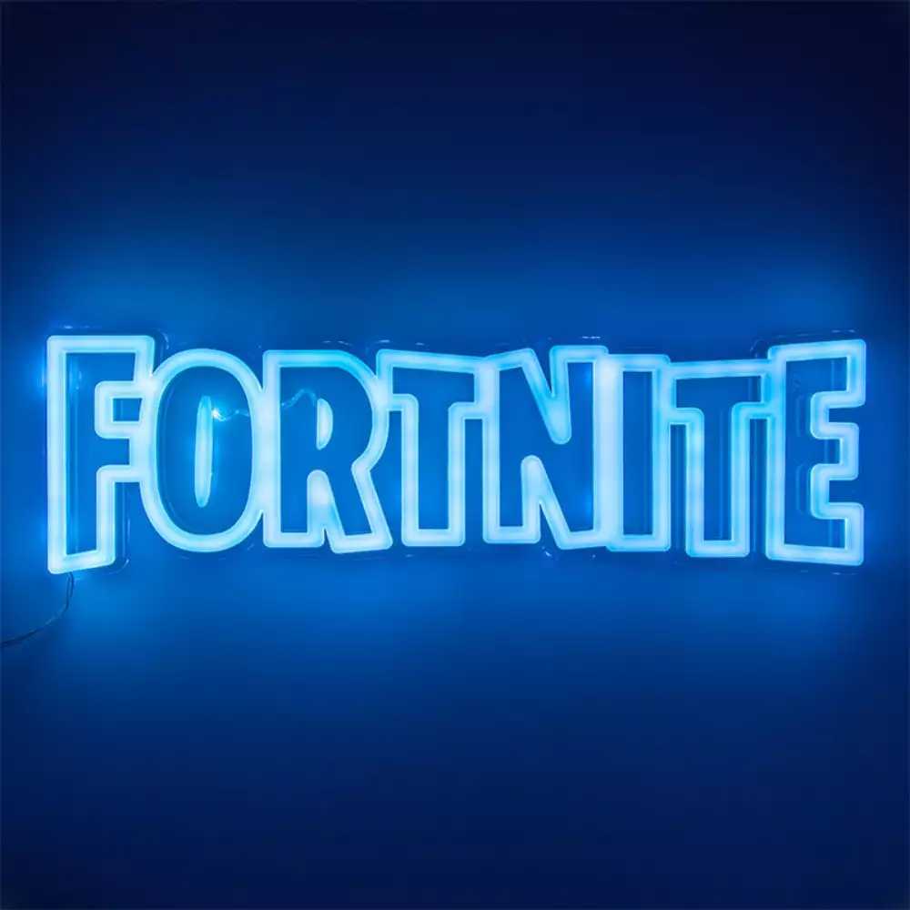Lámpara LED neón Fortnite pared 40 cm - Image 2