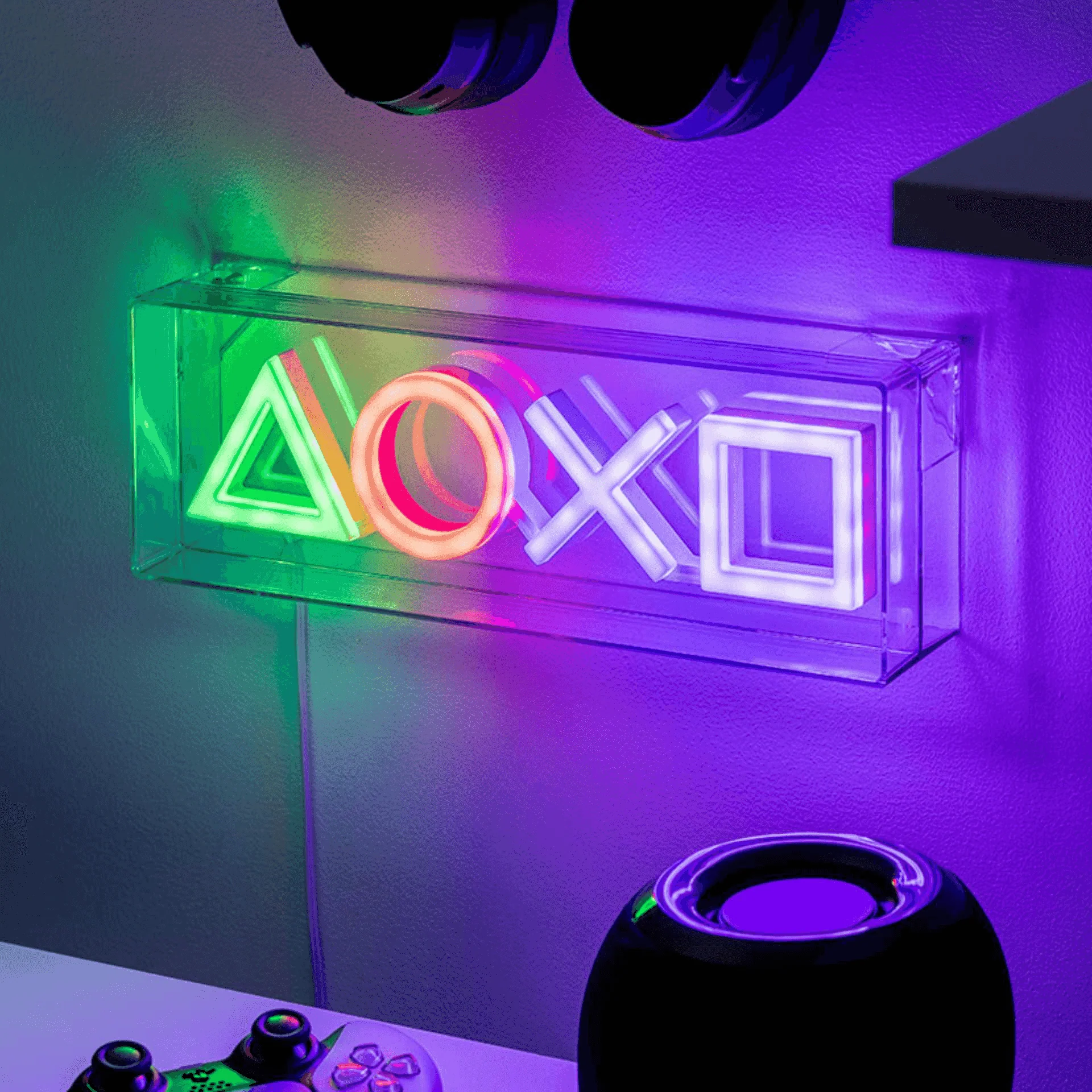 Lámpara LED Neón PlayStation 30 cm - Image 3