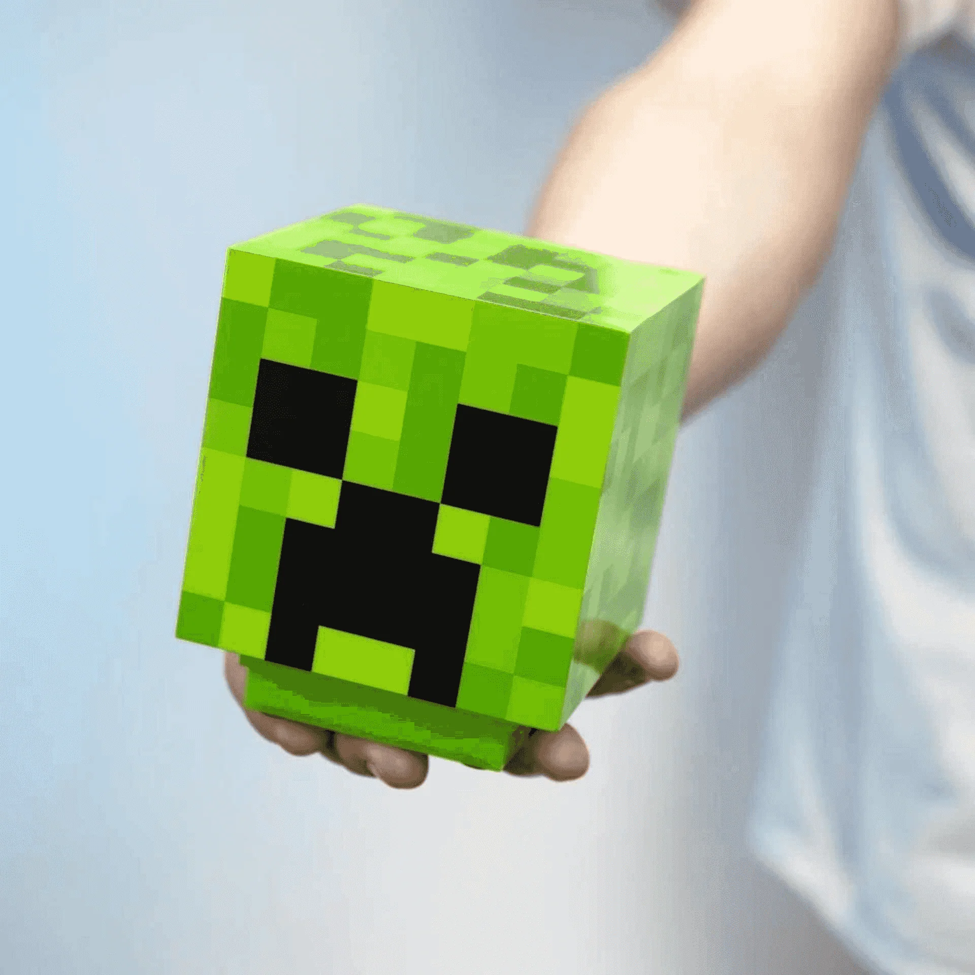 Lámpara Minecraft Creeper con sonido 11 cm - Image 3