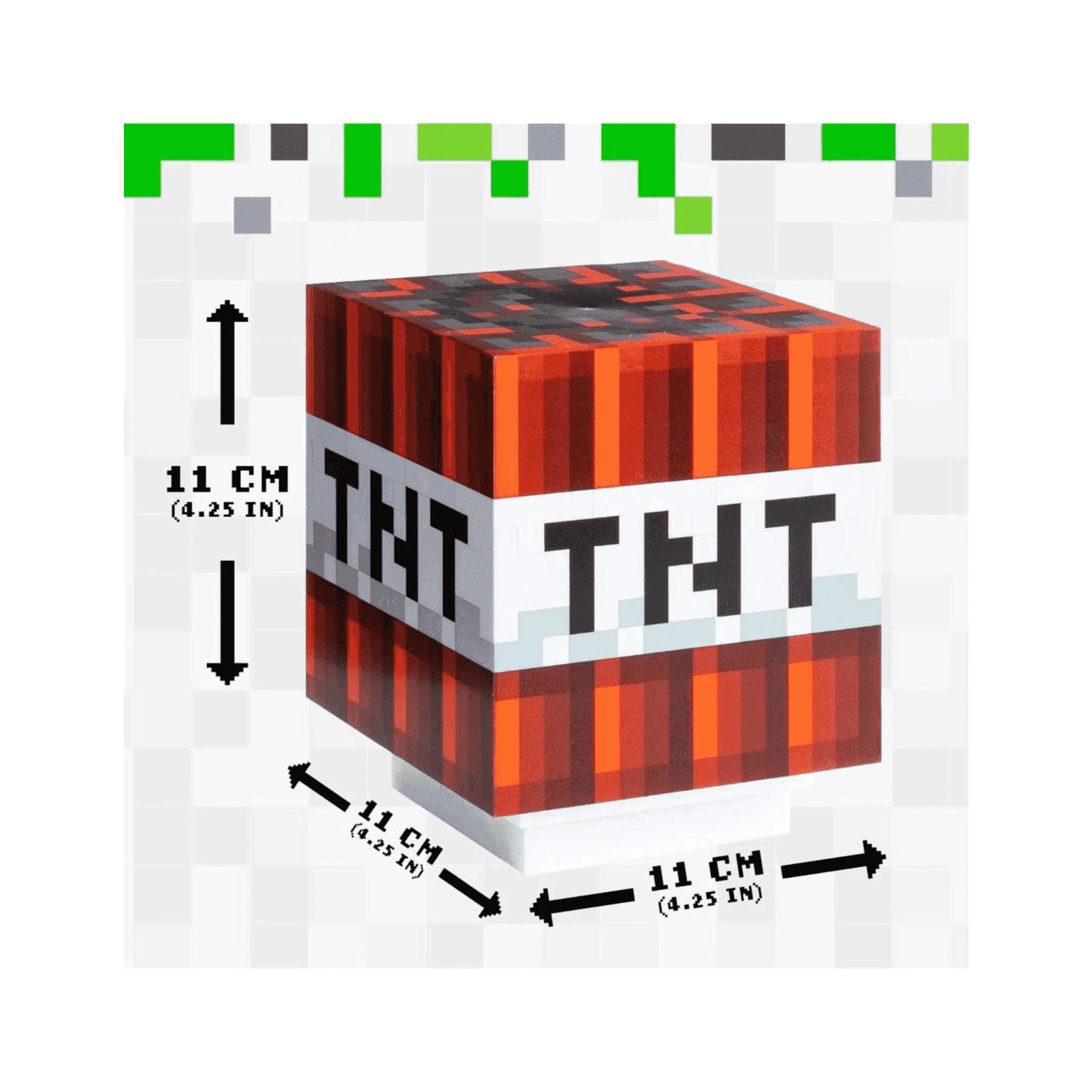 Lámpara Minecraft TNT 3D con sonido – Paladone - Image 2