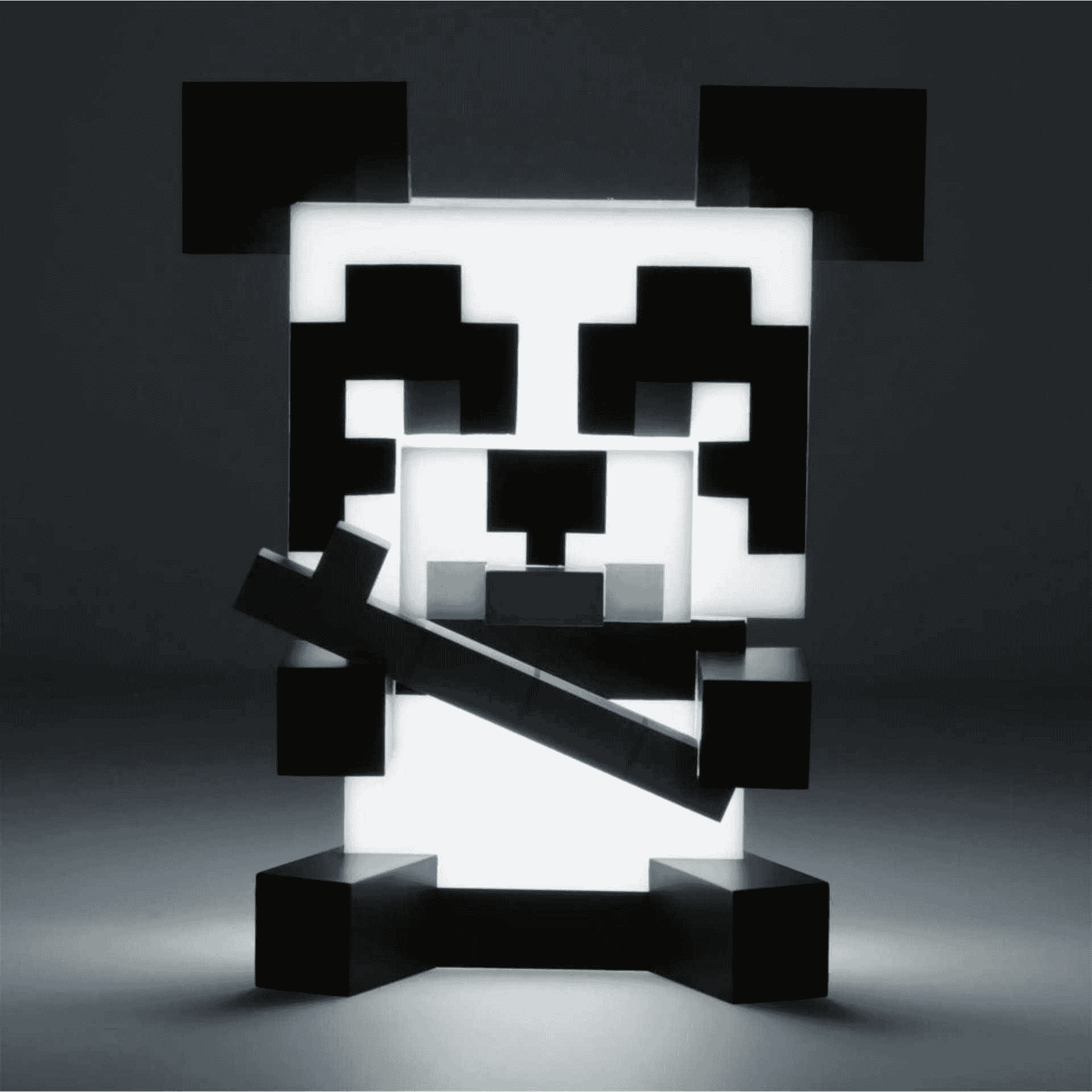 Lámpara Panda Minecraft 15 cm - Image 4