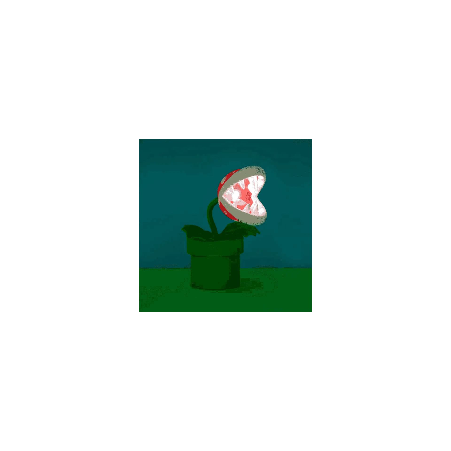 Lámpara Planta Piraña Super Mario - Image 3