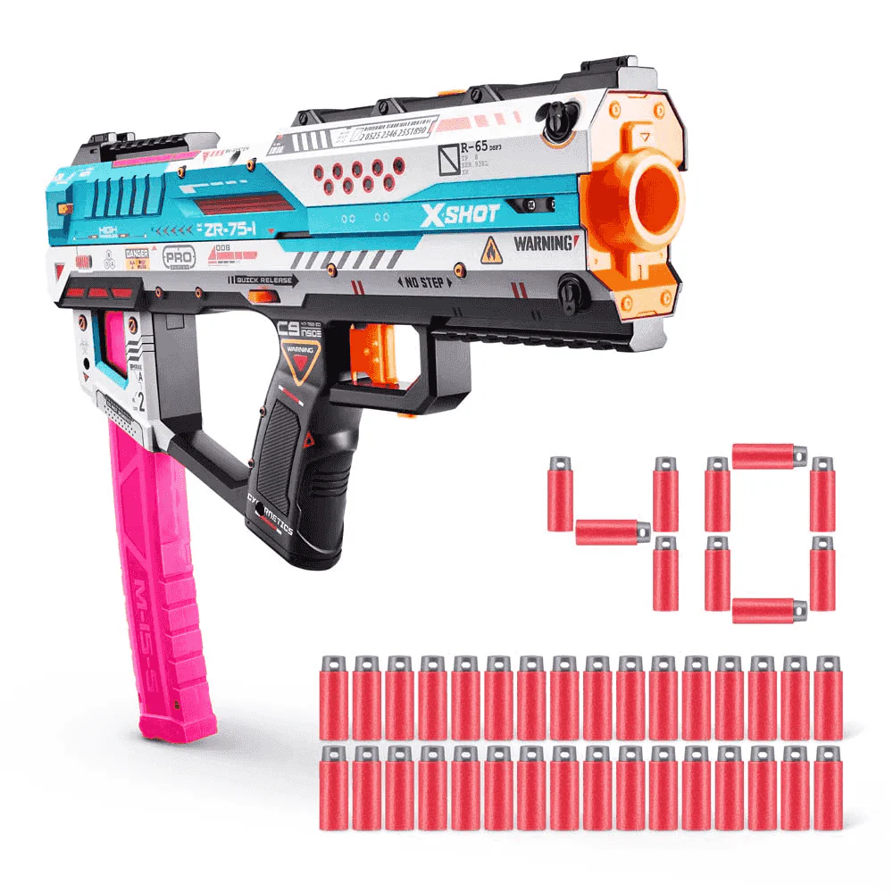 Lanzador X-Shot Pro Series Fury-X Blaster con 40 Dardos - Image 2