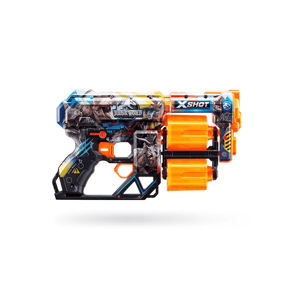 Lanzador X-Shot Skins Dread Jurassic World con 12 Dardos - Image 3