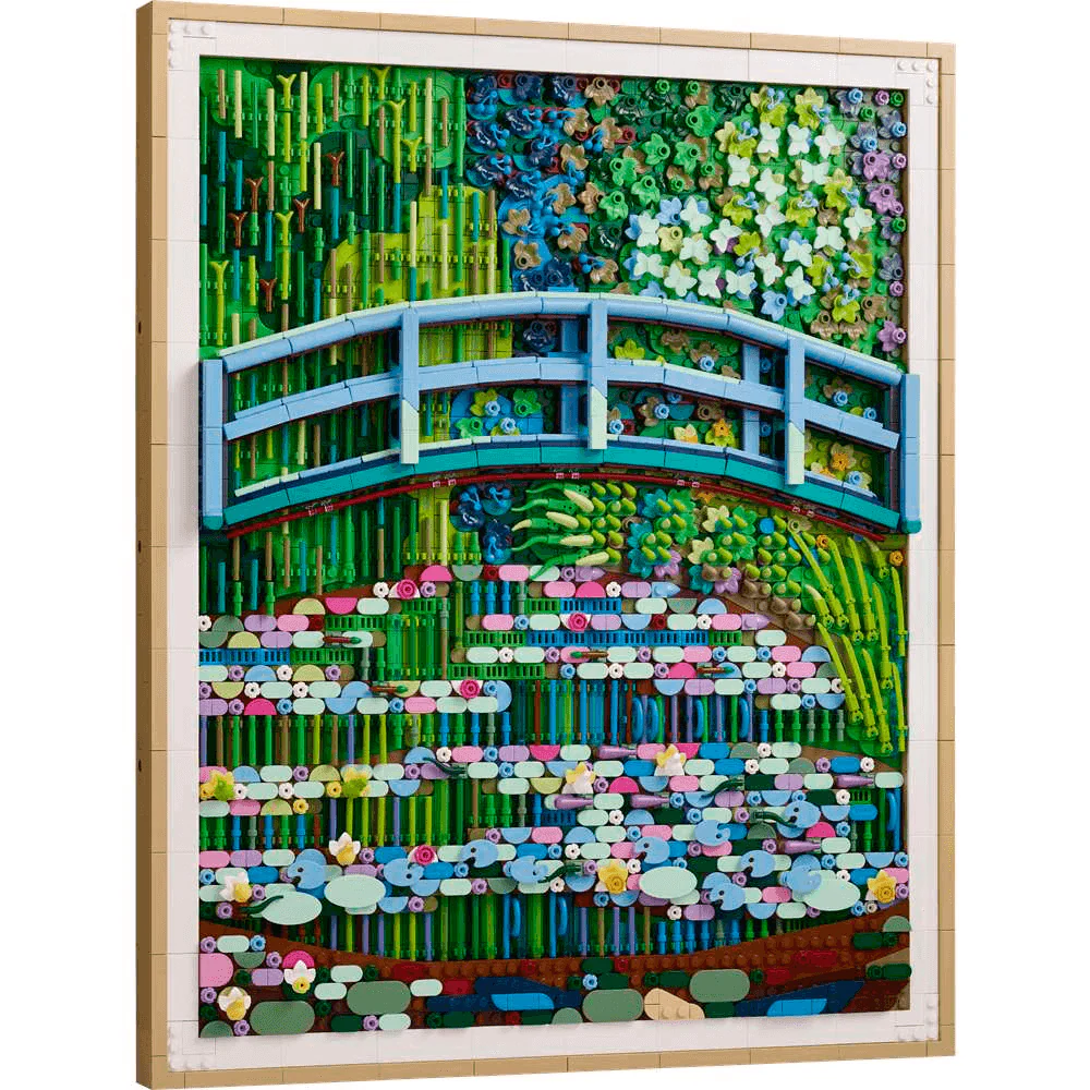 LEGO® Art Claude Monet Puente sobre Estanque de Nenúfares 31220 – Cuadro decorativo 3179 piezas +18 - Image 2