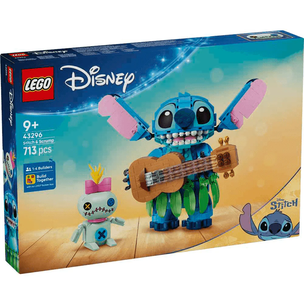 LEGO® Disney Stitch y Scrump 43296 – Set de Construcción 713 piezas - Image 3