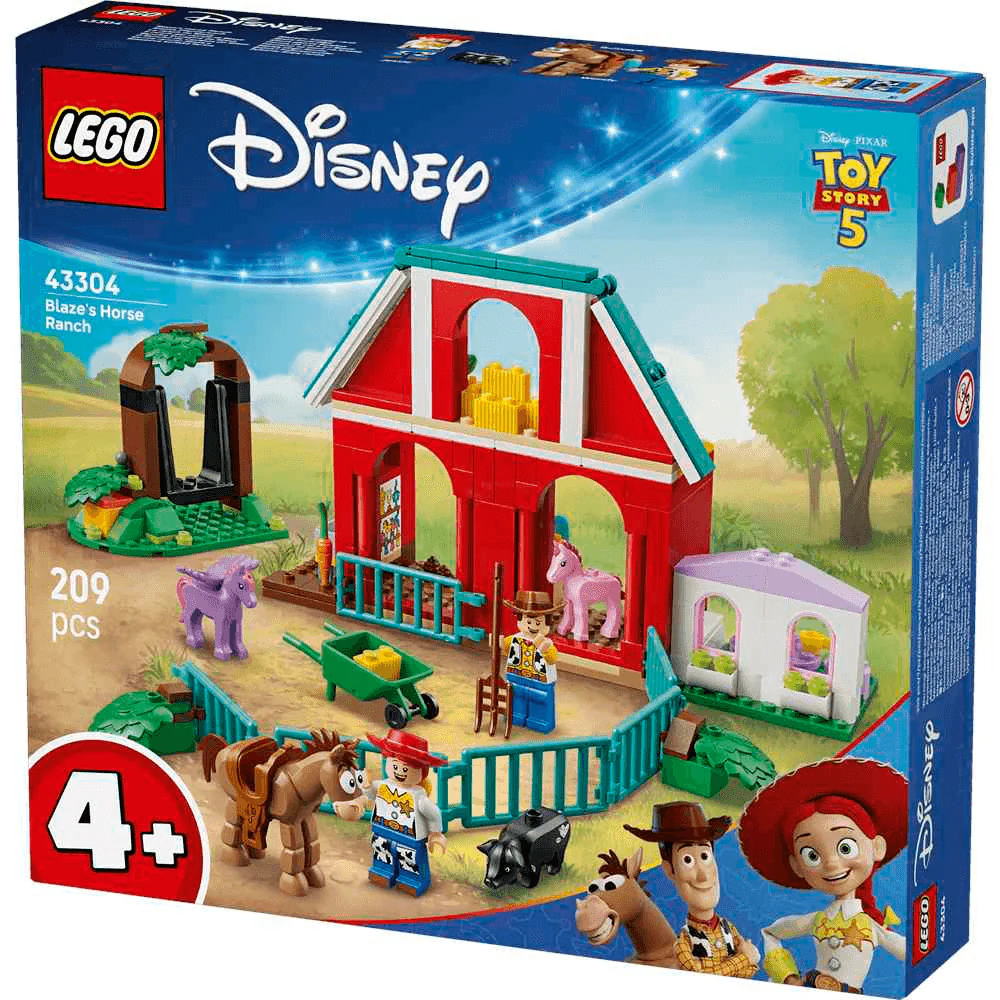 LEGO® Disney y Pixar Toy Story 5 Rancho Ecuestre de Blaze 43304 – 209 piezas (4+) - Image 3