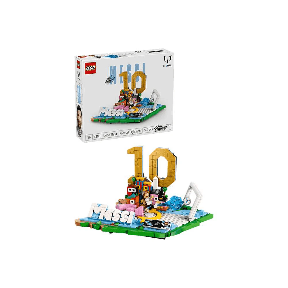 LEGO® Editions Lionel Messi Fenómenos del Fútbol 43011 – Set 500 piezas +10 años - Image 4