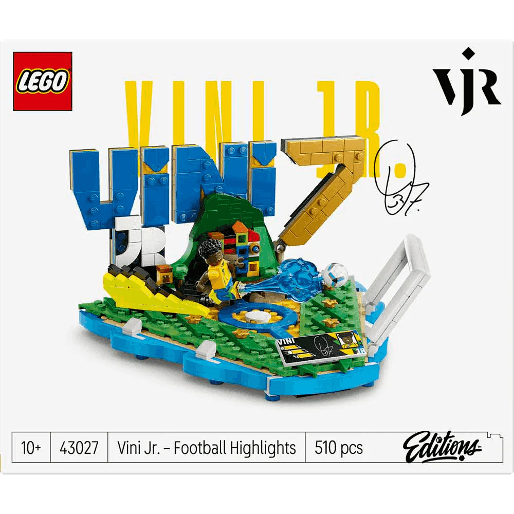 LEGO® Editions Vini Jr Fenómenos del Fútbol 43027 – Set 510 piezas +10 años - Image 4