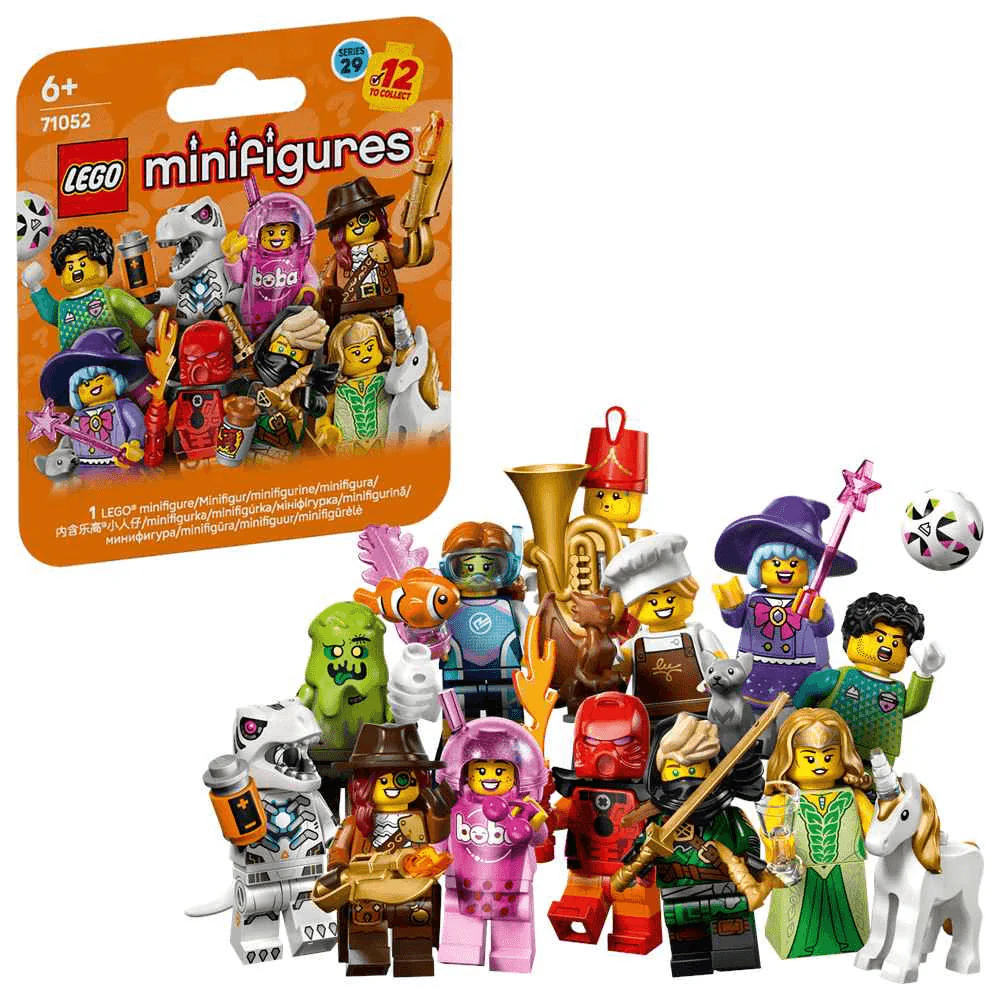 LEGO® Minifigures 29.ª Edición 71052 – Sobre Sorpresa Coleccionable (6+)